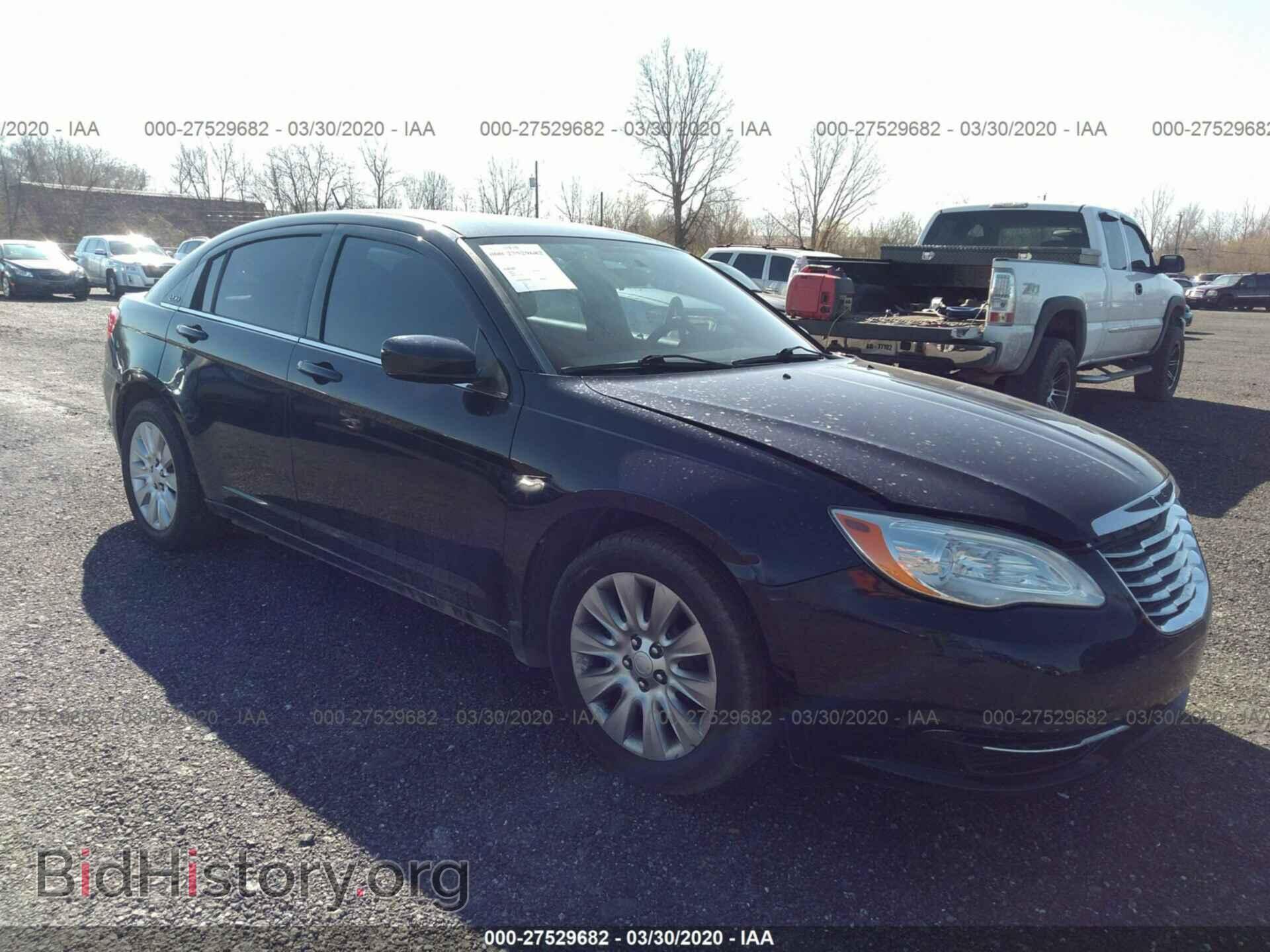 Фотография 1C3CCBAB9CN192675 - CHRYSLER 200 2012