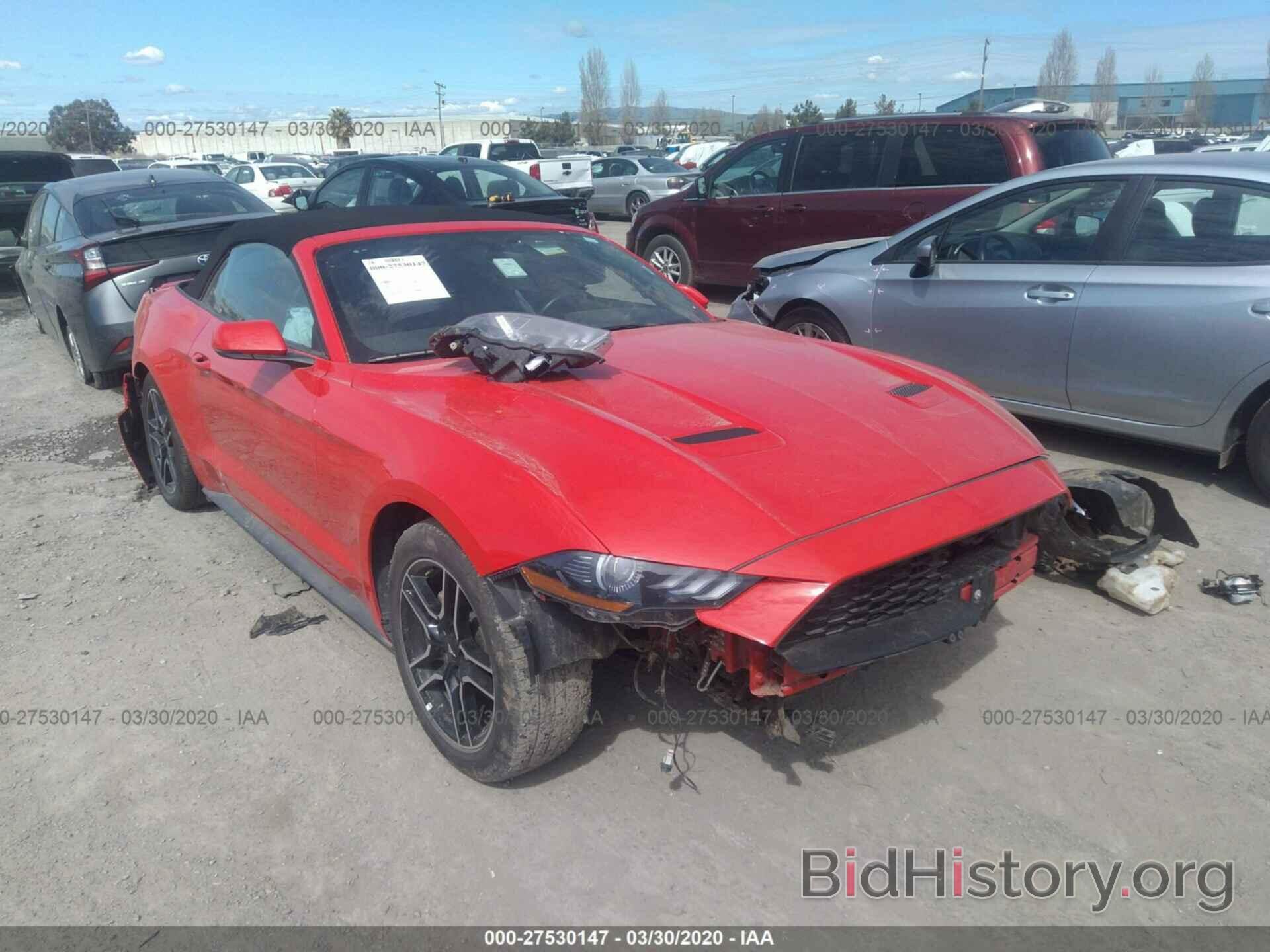 Photo 1FATP8UH0K5151035 - FORD MUSTANG 2019