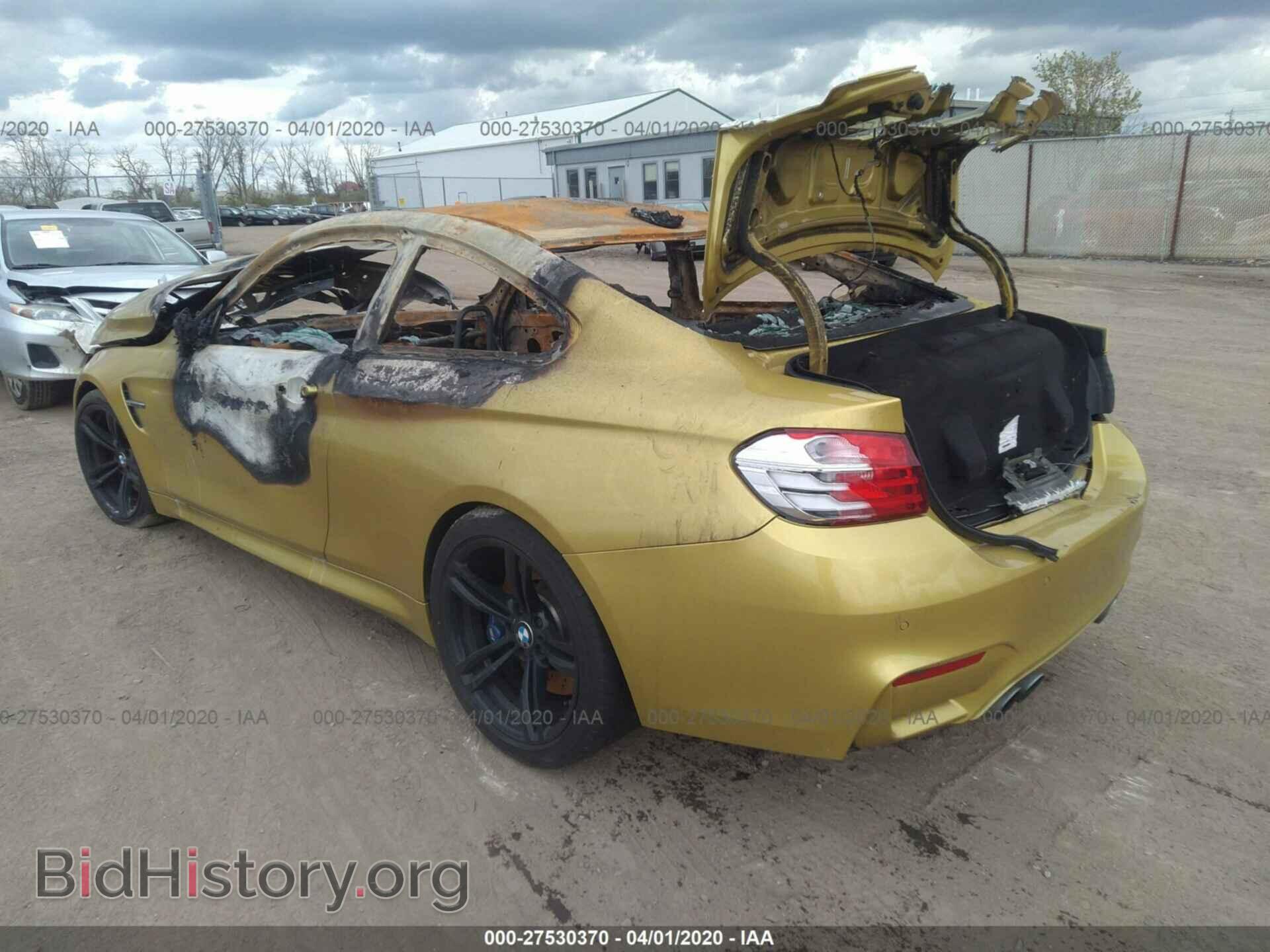 2015 BMW M4 - VIN: WBS3R9C57FK329122 - Фото 3