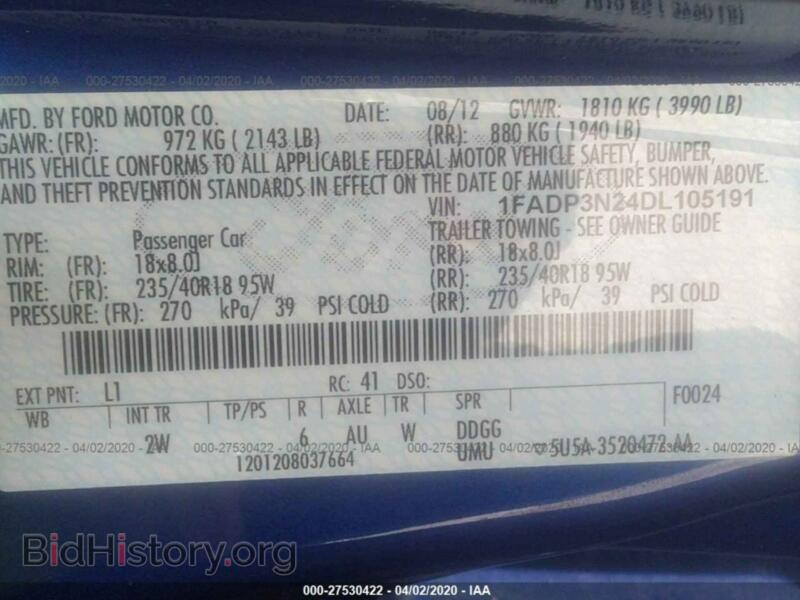 2013 Ford FOCUS (VIN 1FADP3N24DL105191) — photo 9 of 11