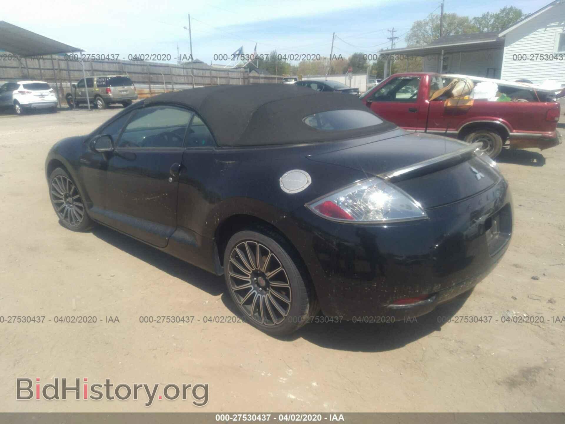 2007 MITSUBISHI ECLIPSE - VIN: 4A3AL25F47E025241 - Фото 3