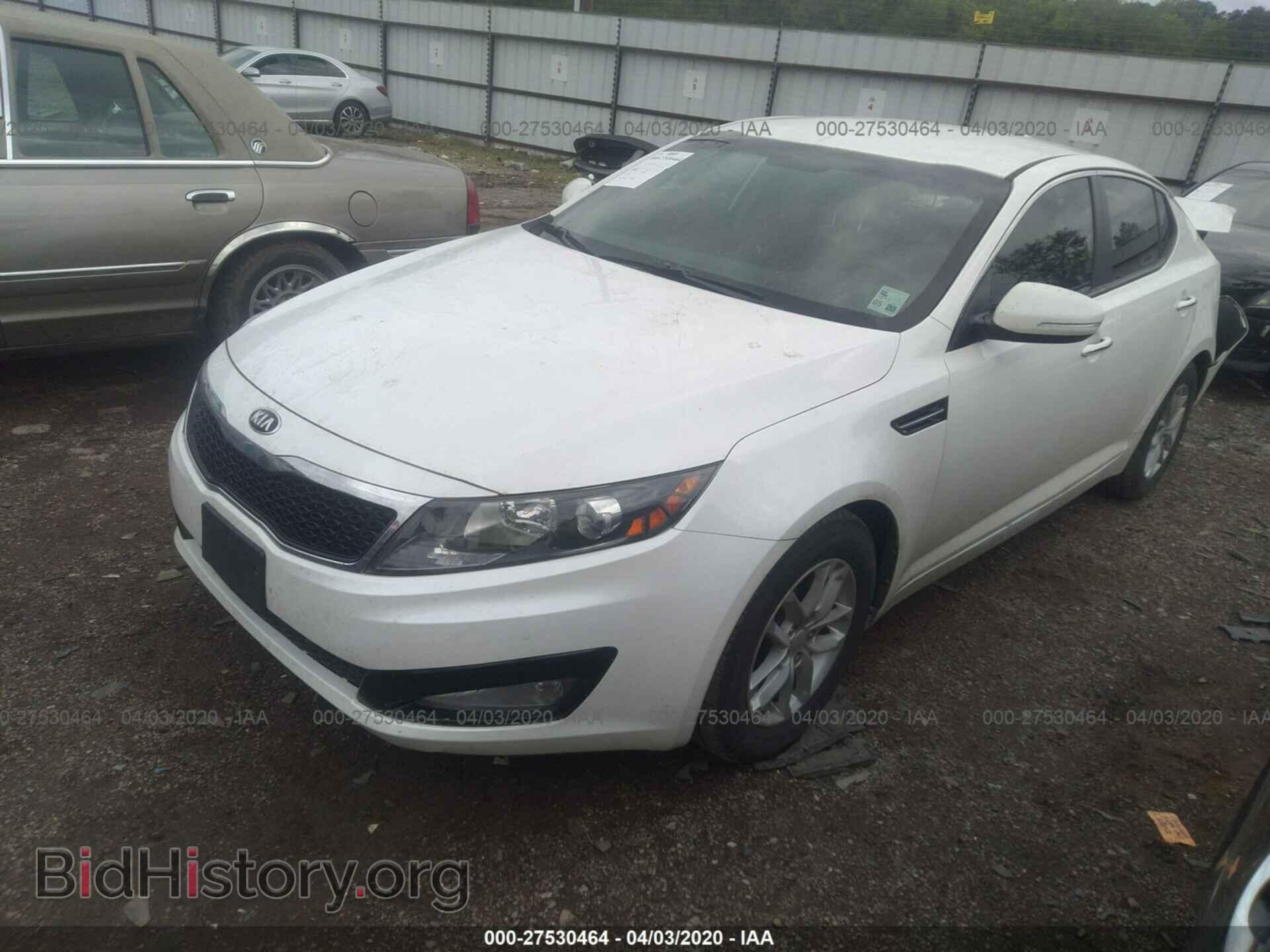2013 KIA OPTIMA - VIN: KNAGM4A74D5351022 - Фото 2