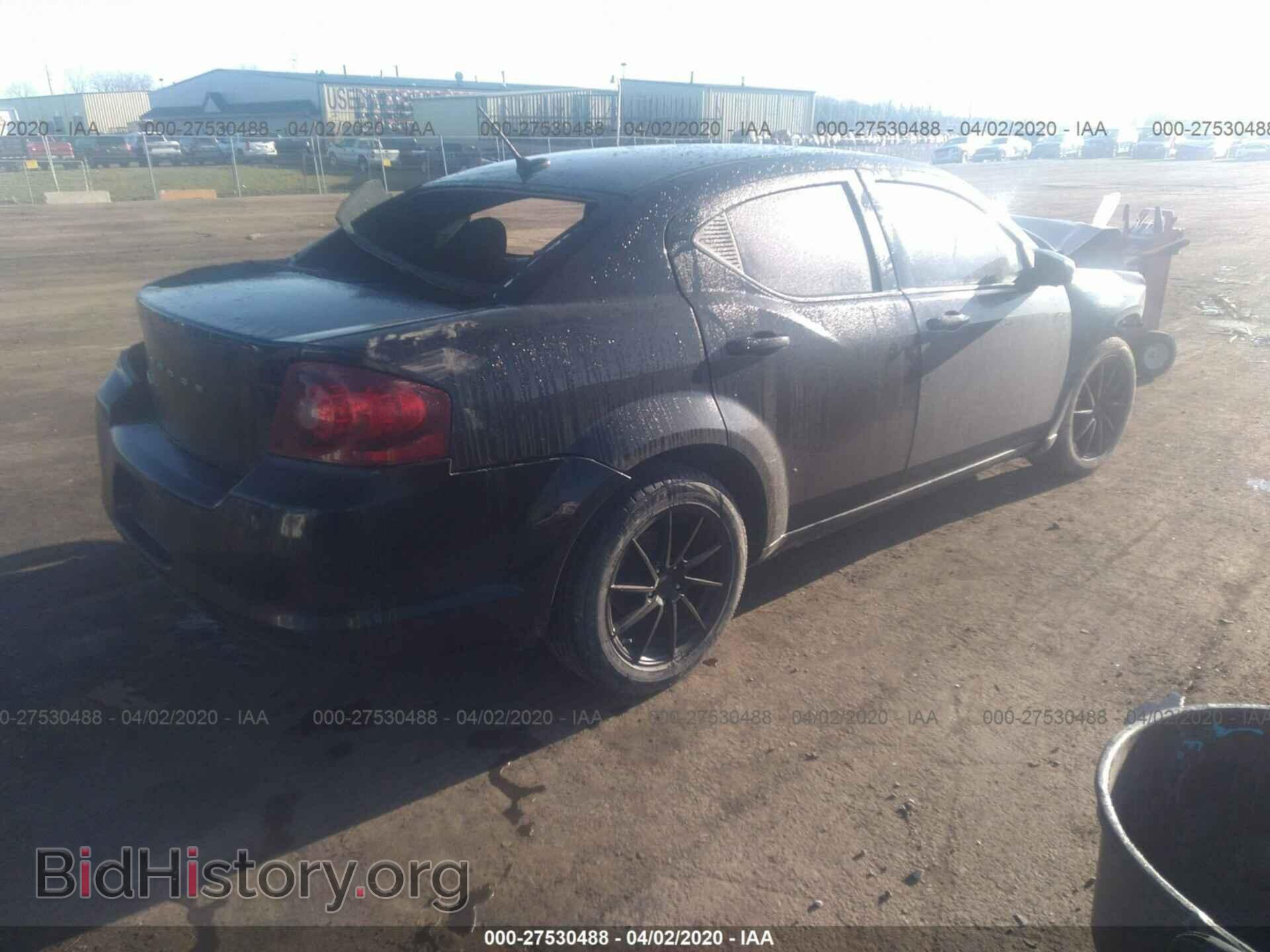 2013 DODGE AVENGER - VIN: 1C3CDZAB6DN537460 - Фото 4