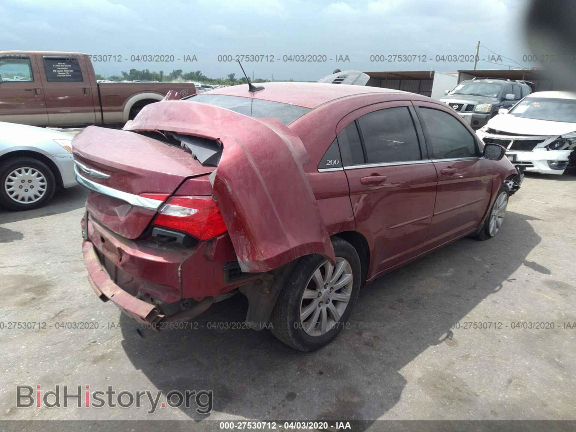 2012 CHRYSLER 200 - VIN: 1C3CCBBB3CN201109 - Фото 4