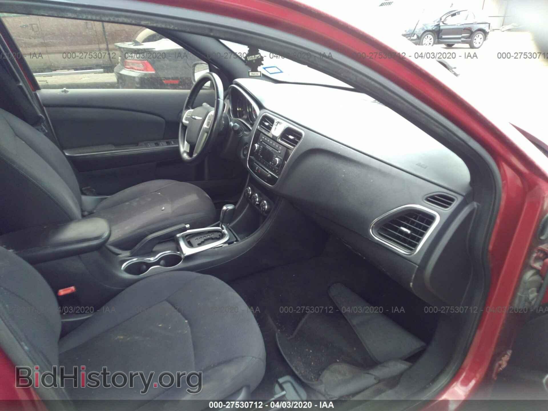 2012 CHRYSLER 200 - VIN: 1C3CCBBB3CN201109 - Фото 5