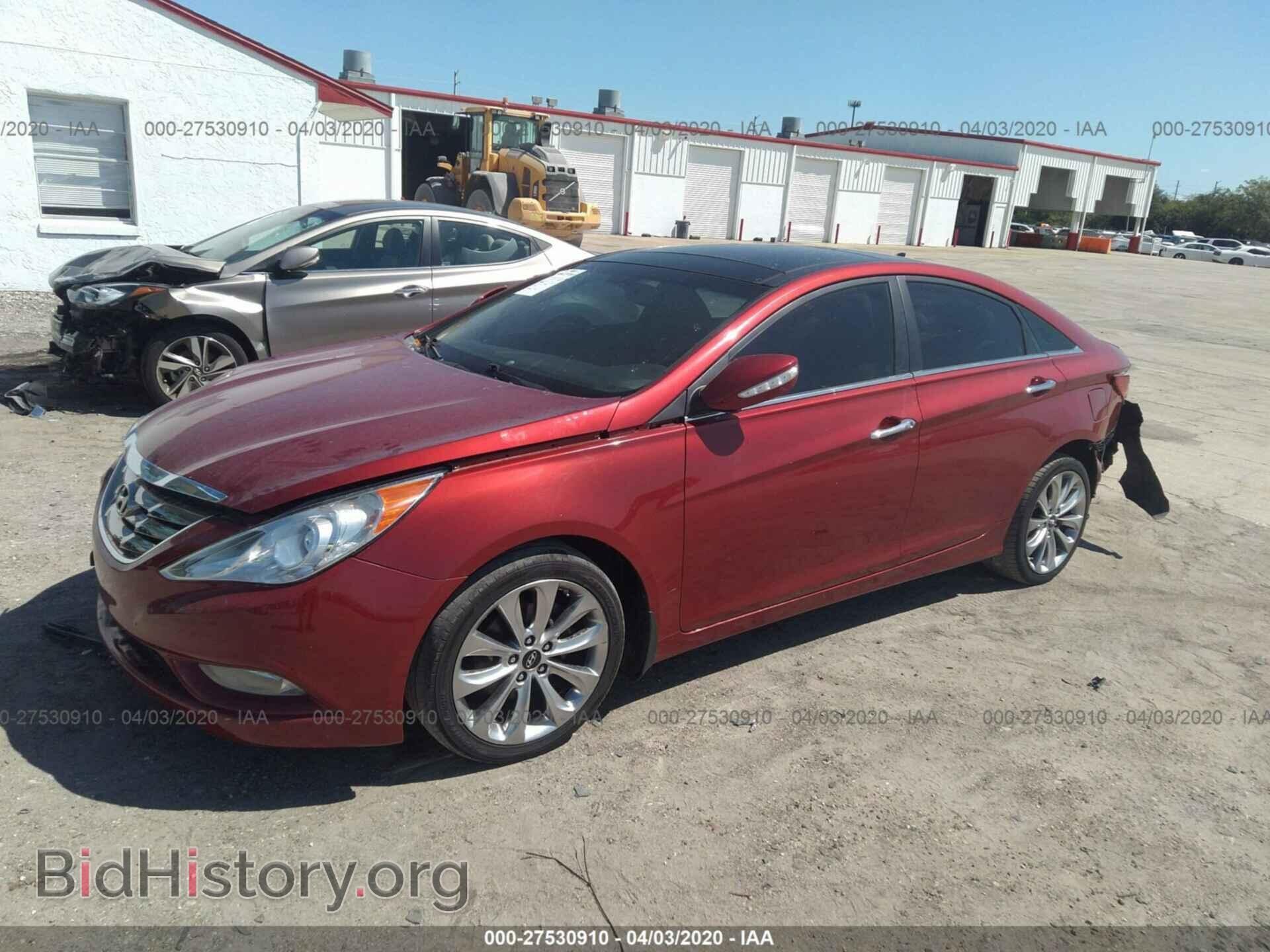 2012 HYUNDAI SONATA - VIN: 5NPEC4AB6CH407882 - Фото 2