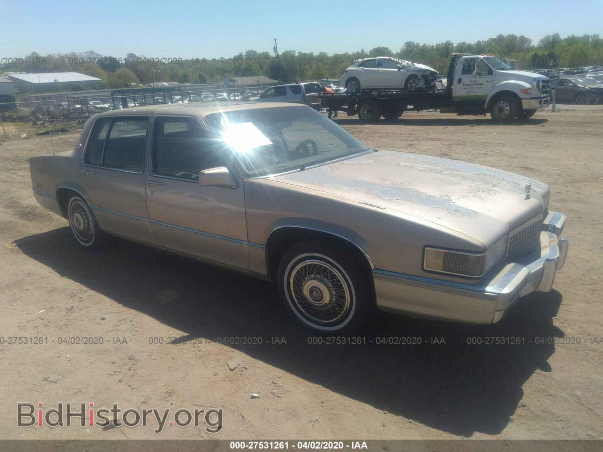 Photo 1G6CD5152K4262271 - CADILLAC DEVILLE 1989