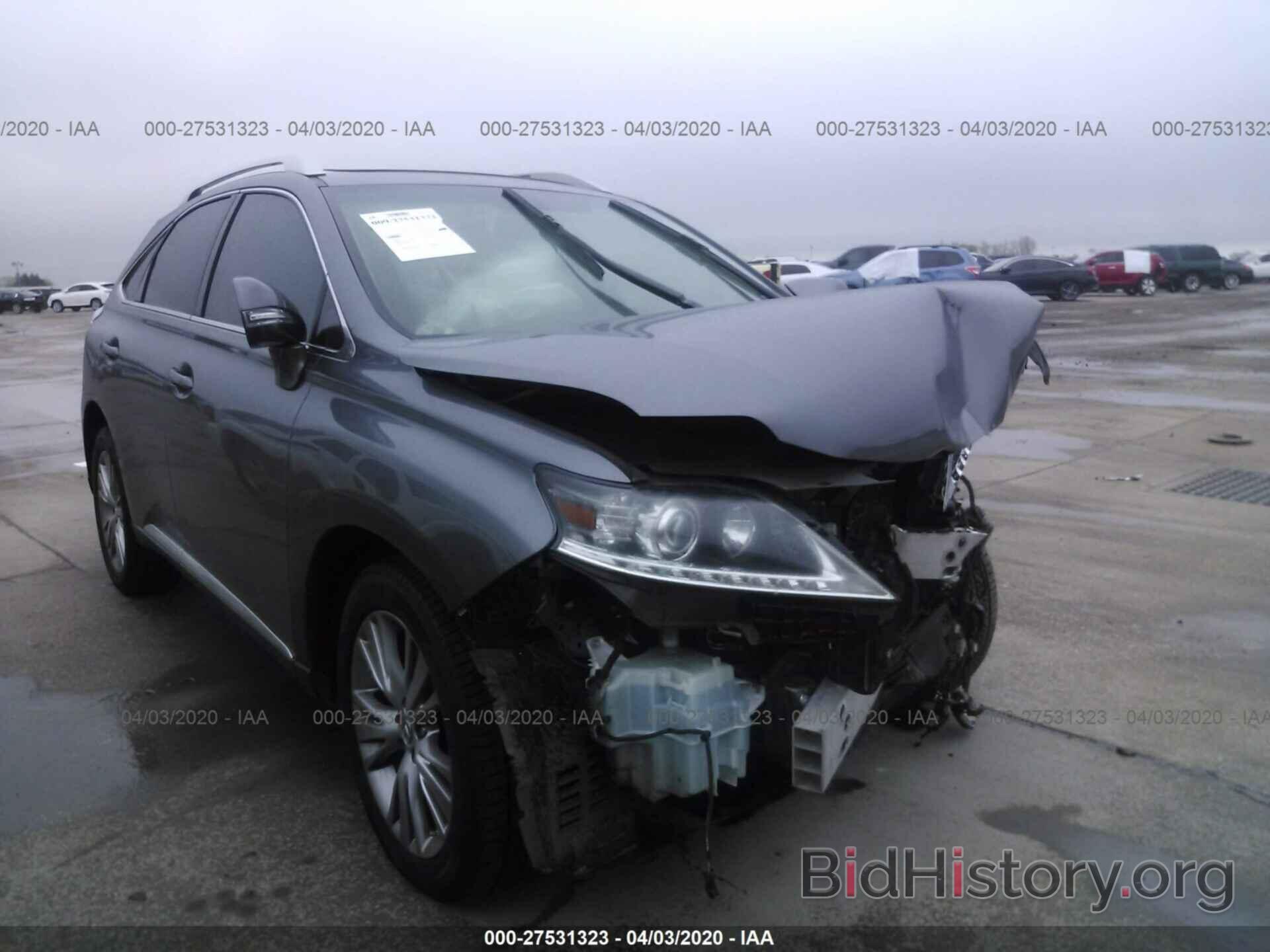 Photo 2T2ZK1BA3DC115941 - LEXUS RX 2013