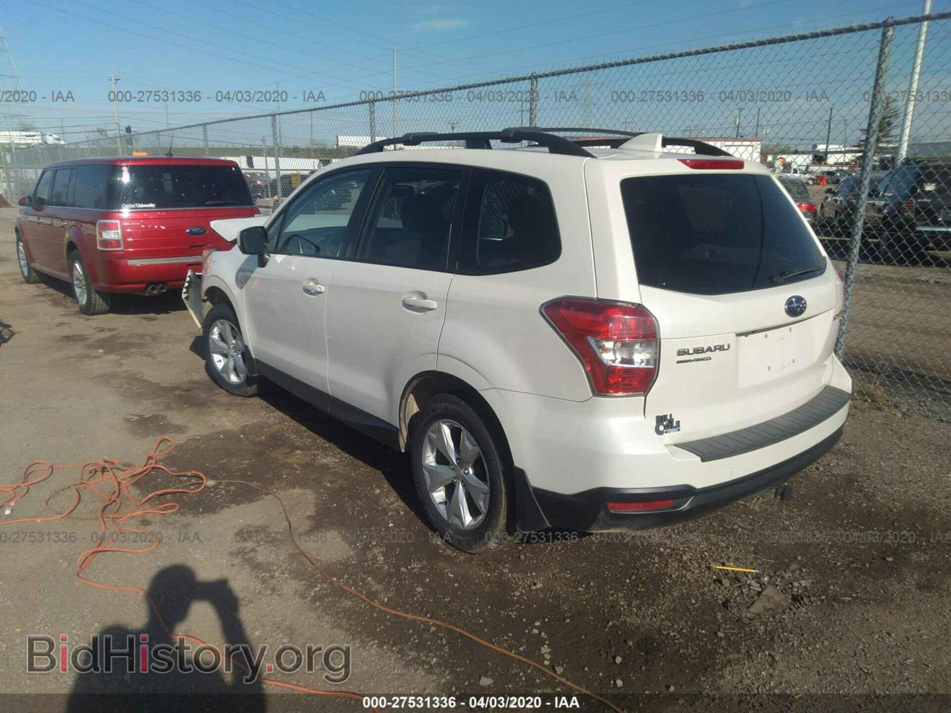 2016 SUBARU FORESTER - VIN: JF2SJADC3GH501090 - Фото 3
