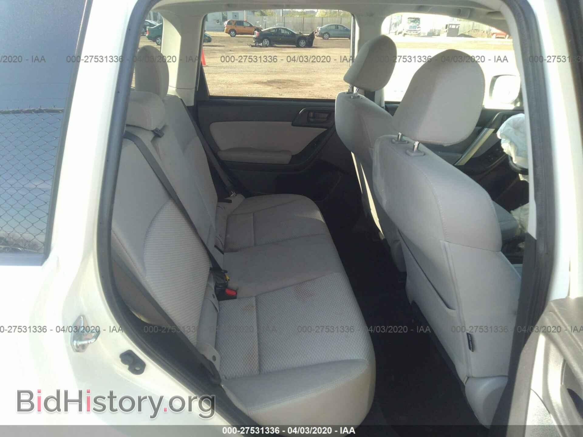 2016 SUBARU FORESTER - VIN: JF2SJADC3GH501090 - Фото 8