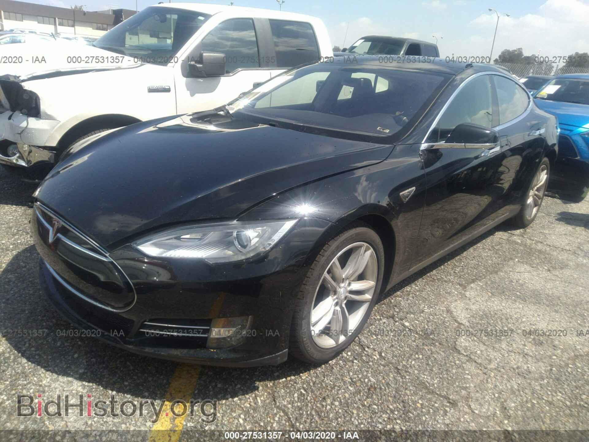 2013 TESLA MODEL S - VIN: 5YJSA1CPXDFP20921 - Photo 2