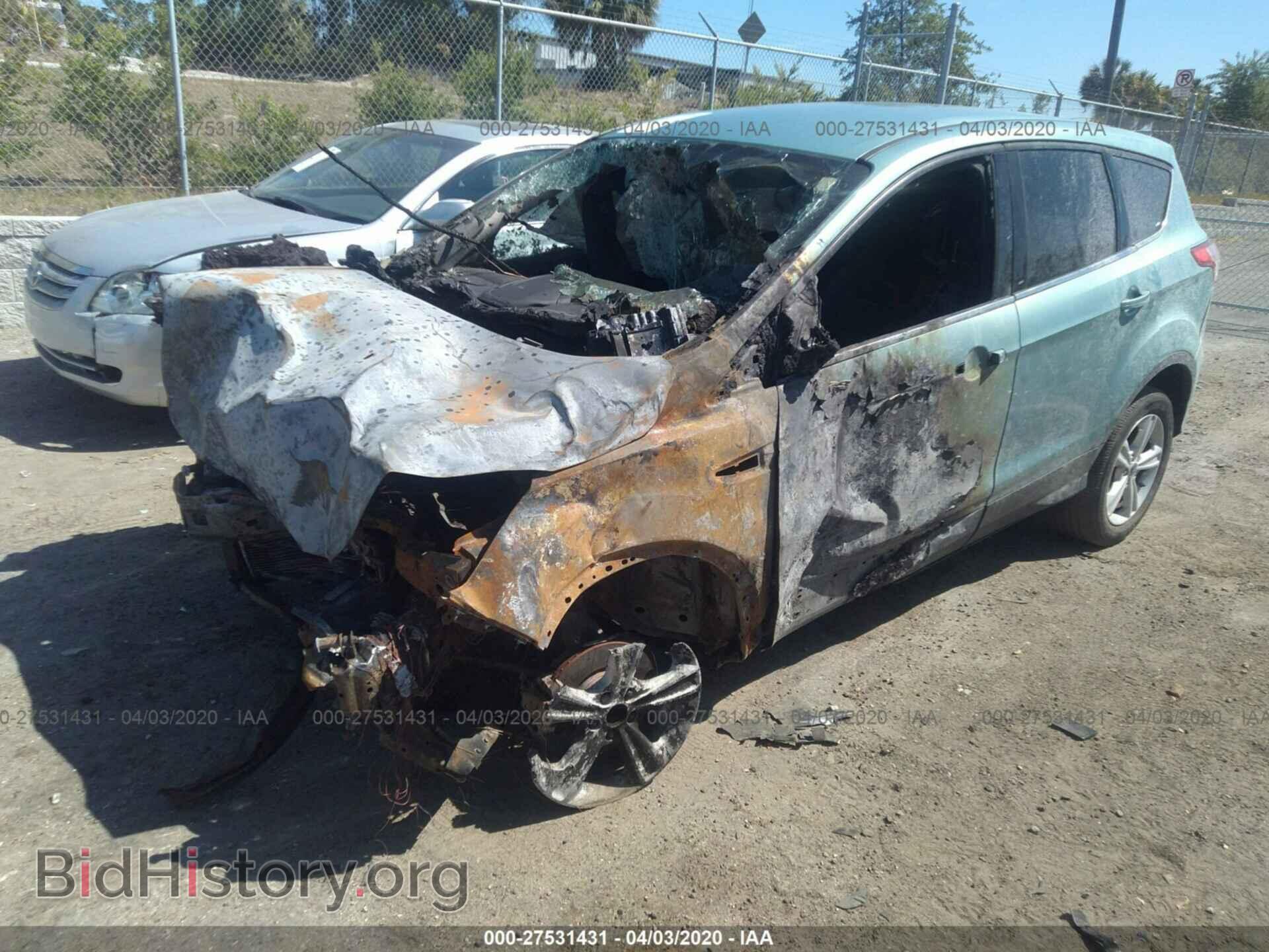 2013 FORD ESCAPE - VIN: 1FMCU0GXXDUC59383 - Фото 2