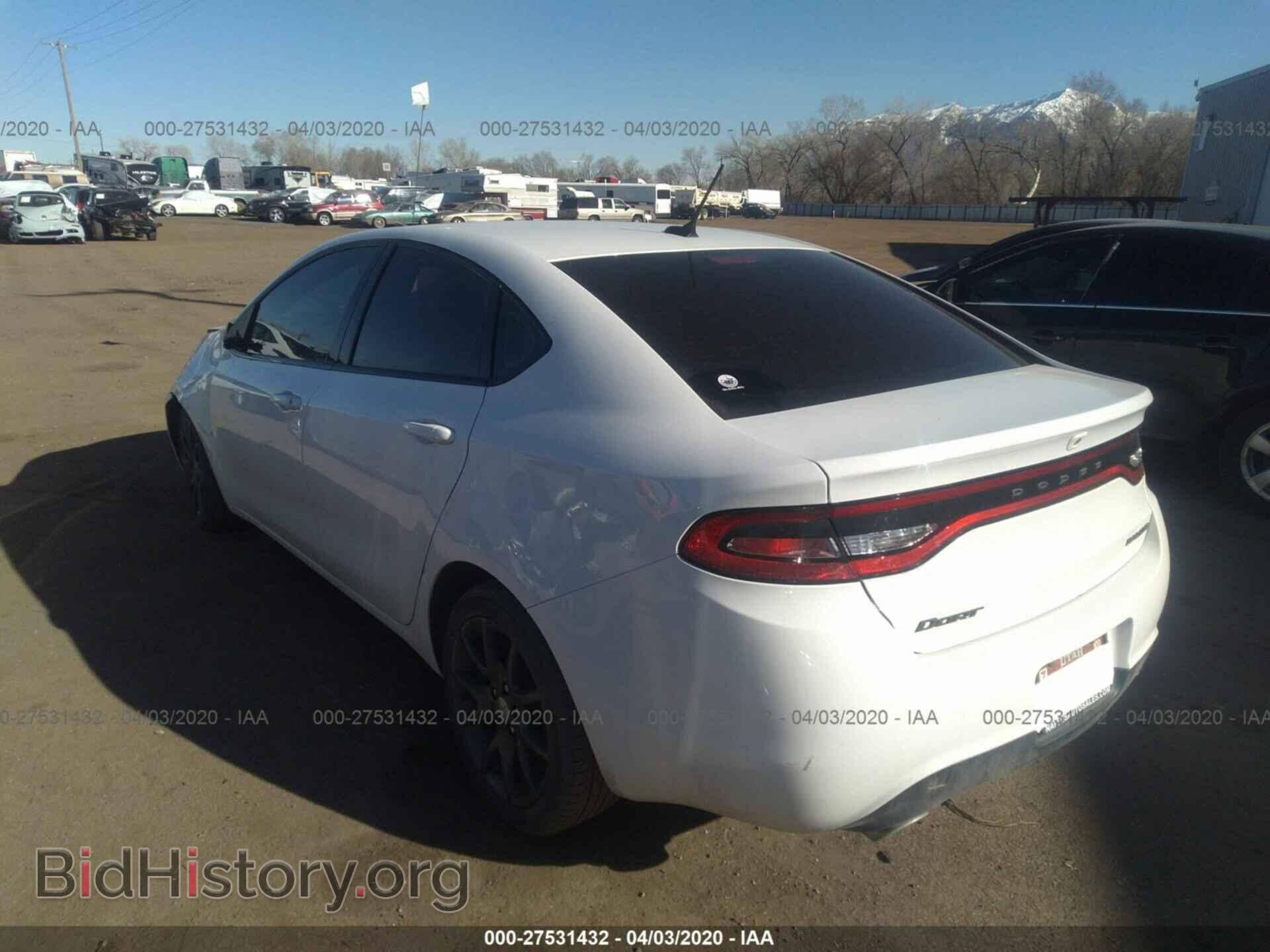 2015 DODGE DART - VIN: 1C3CDFBB8FD278900 - Фото 3