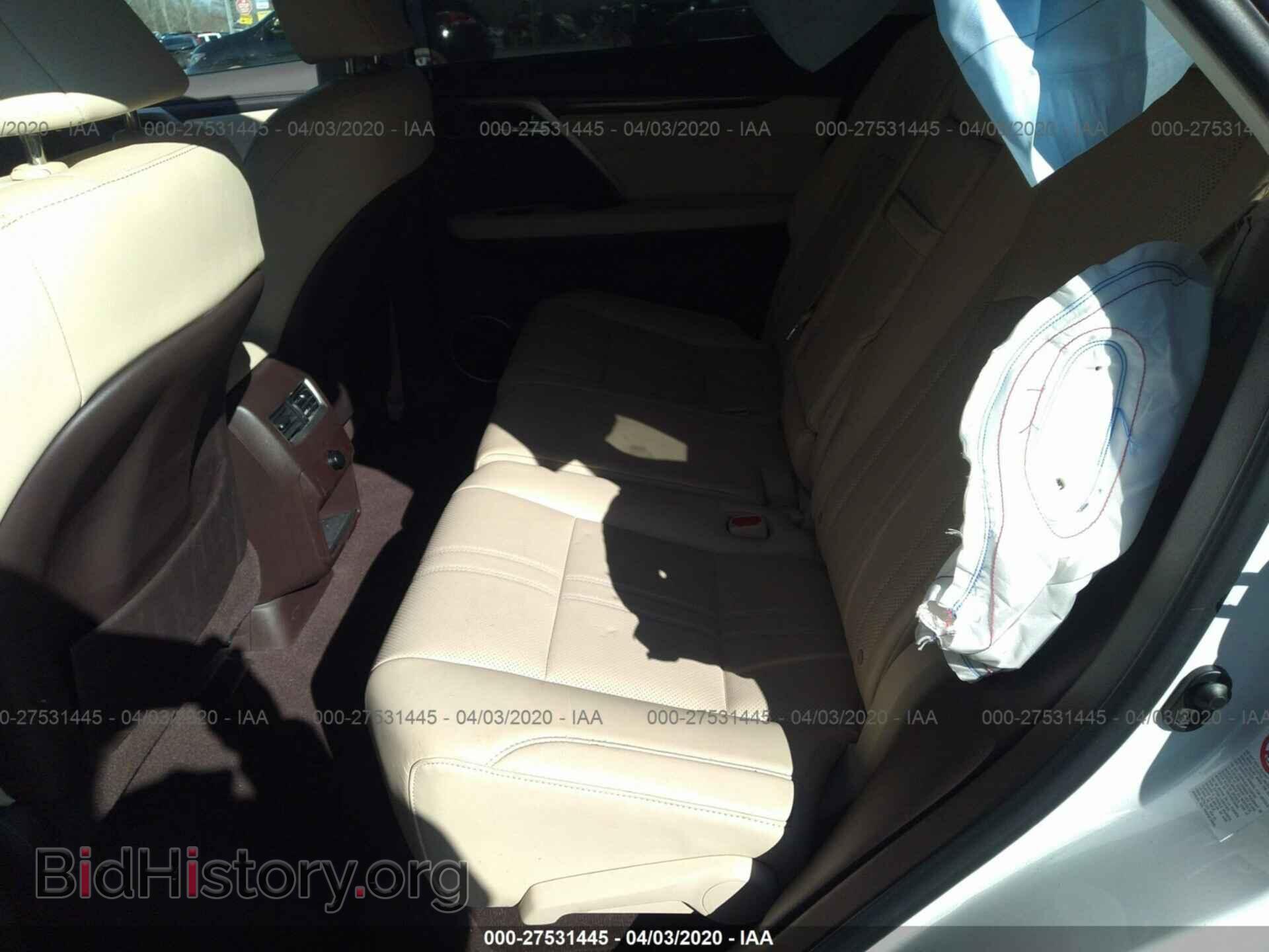 2016 LEXUS RX - VIN: 2T2BGMCA1GC005591 - Фото 8
