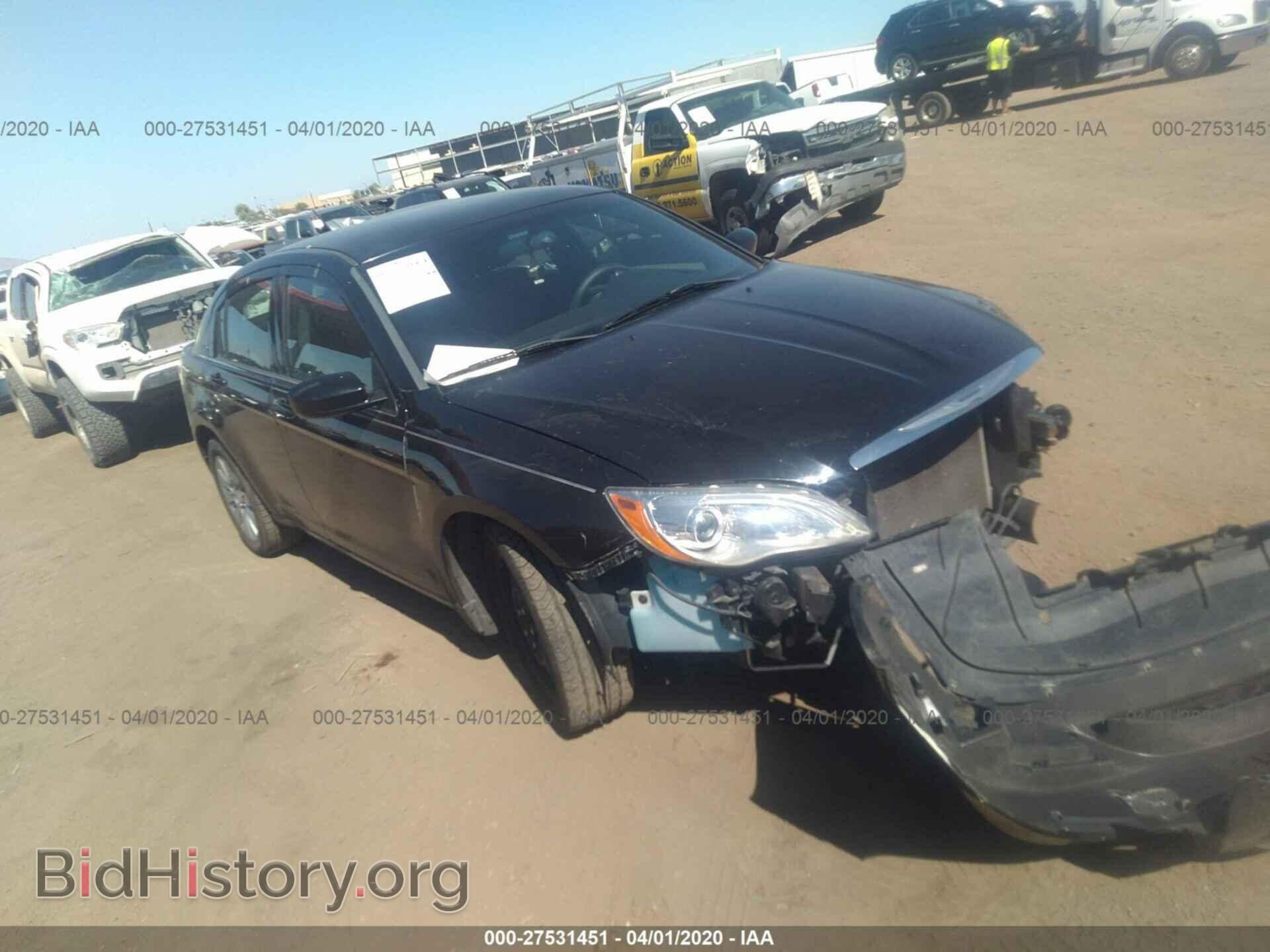 Фотография 1C3CCBABXEN210362 - CHRYSLER 200 2014