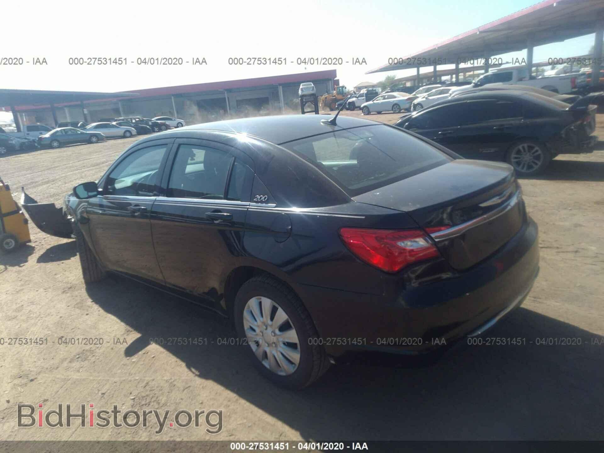 2014 CHRYSLER 200 - VIN: 1C3CCBABXEN210362 - Фото 3