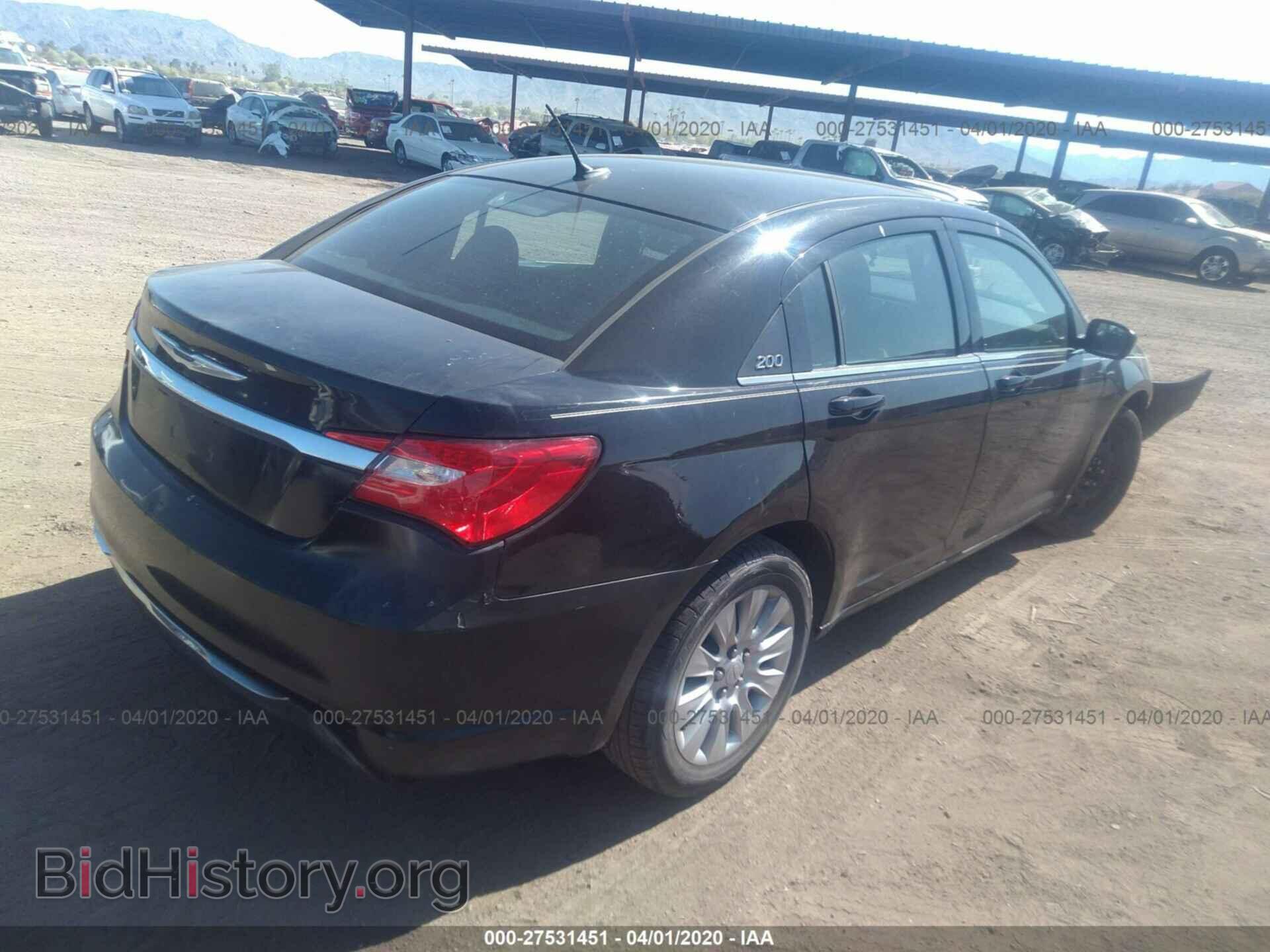 2014 CHRYSLER 200 - VIN: 1C3CCBABXEN210362 - Фото 4