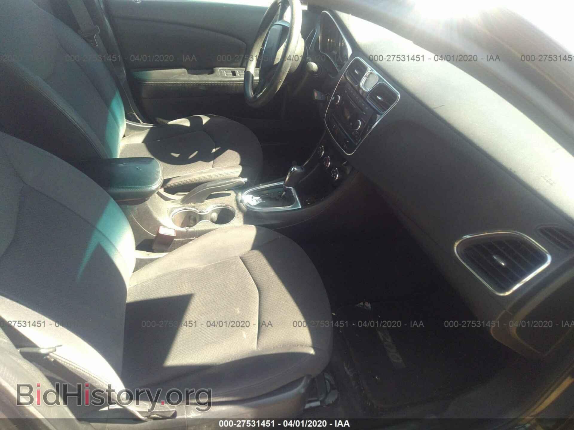 2014 CHRYSLER 200 - VIN: 1C3CCBABXEN210362 - Фото 5