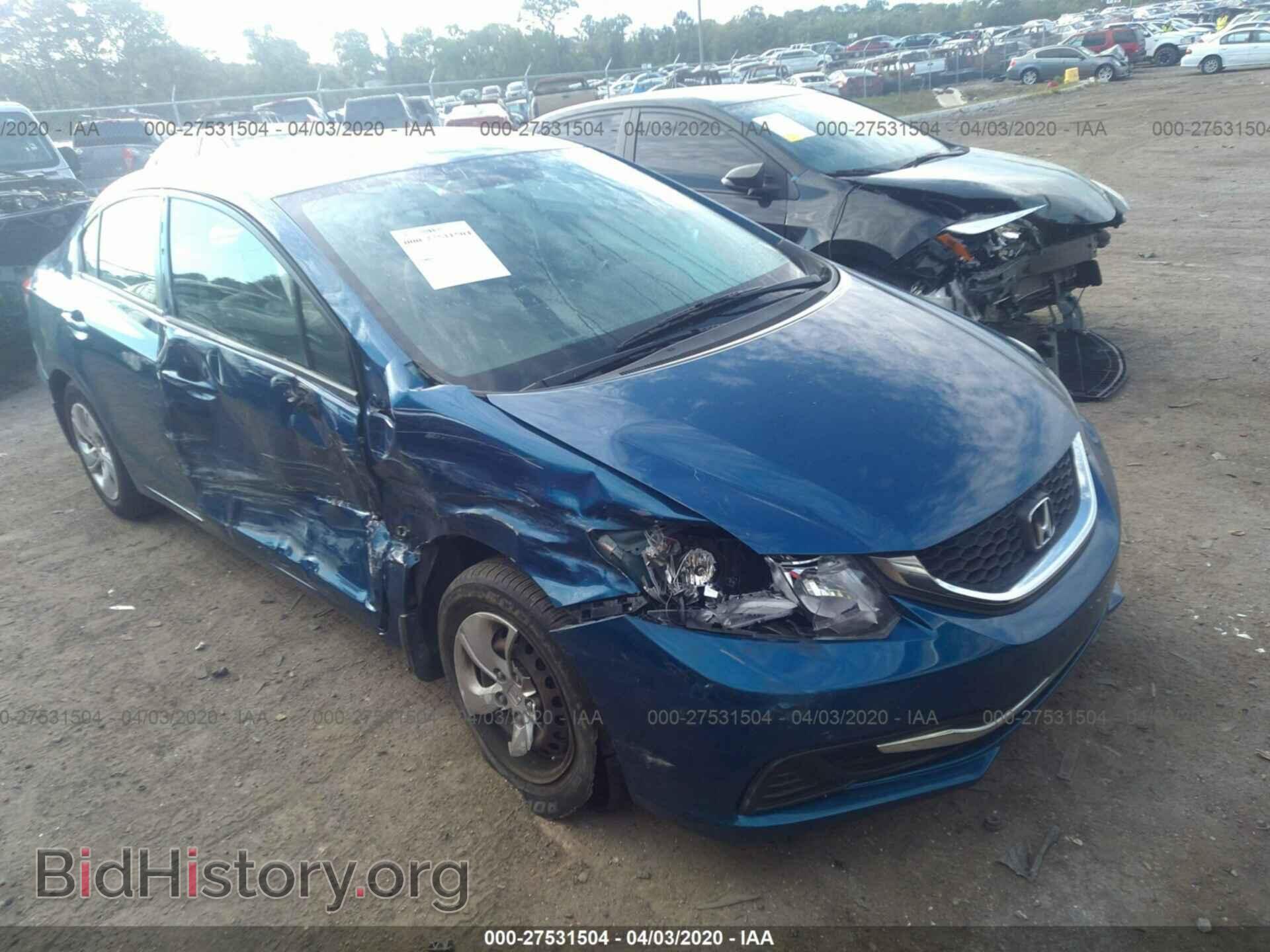 Фотография 19XFB2F54DE025340 - HONDA CIVIC 2013