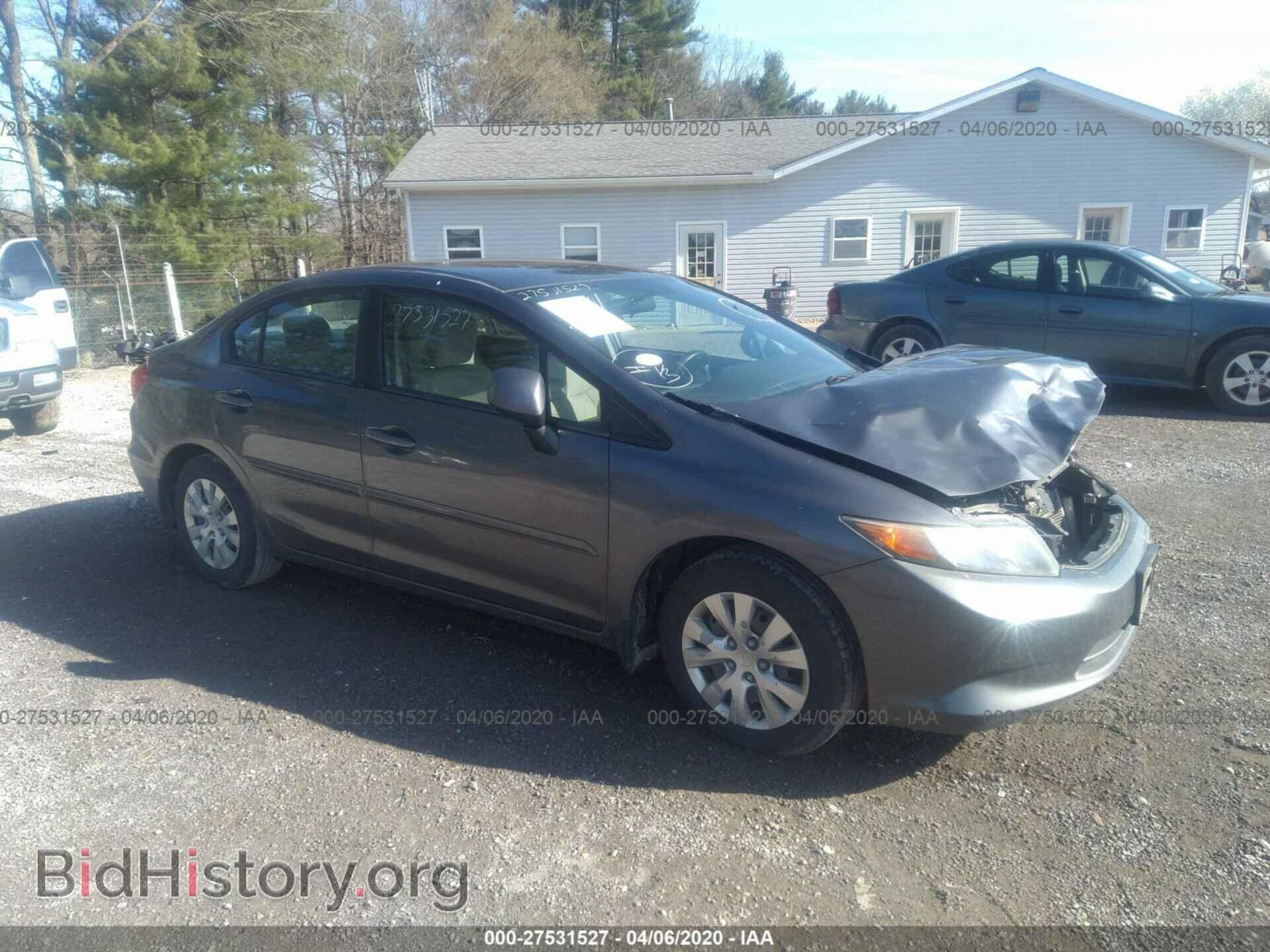 Photo 19XFB2F55CE035339 - HONDA CIVIC 2012