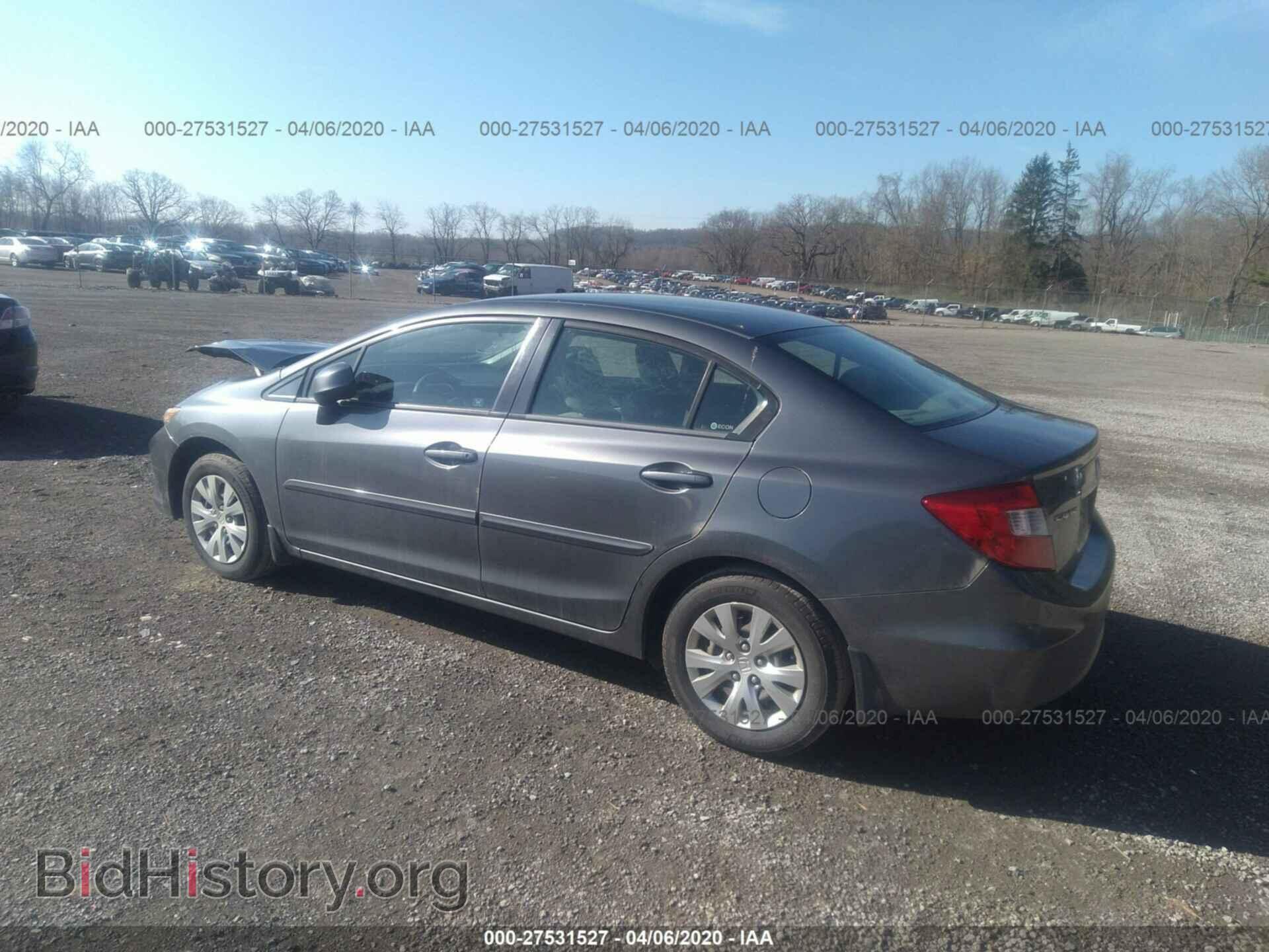 2012 HONDA CIVIC - VIN: 19XFB2F55CE035339 - Фото 3