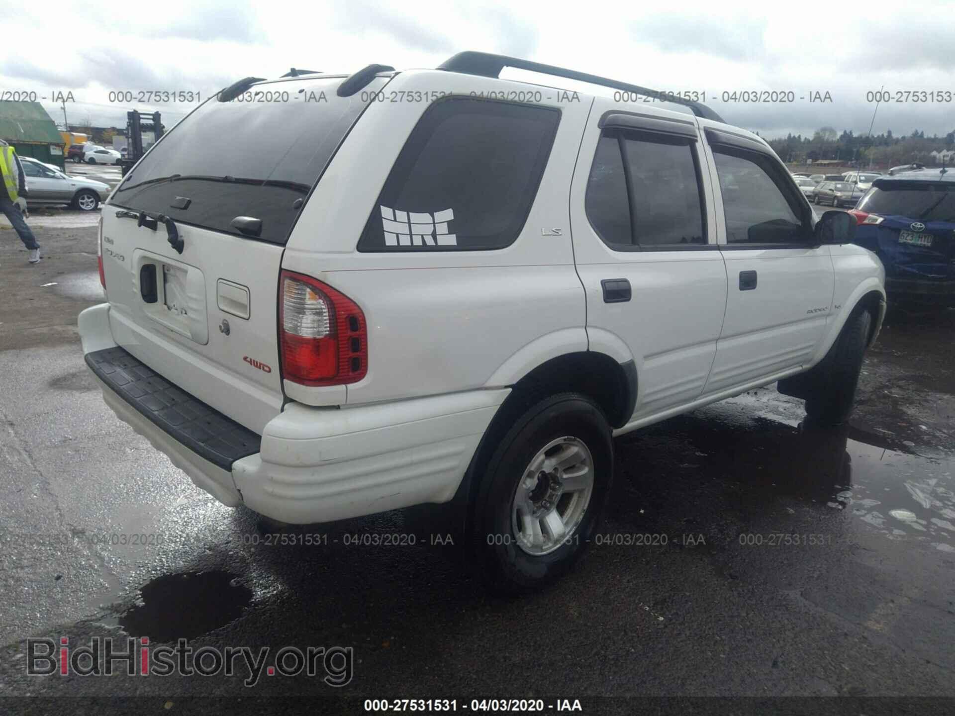 2000 ISUZU RODEO - VIN: 4S2DM58W9Y4332054 - Фото 4