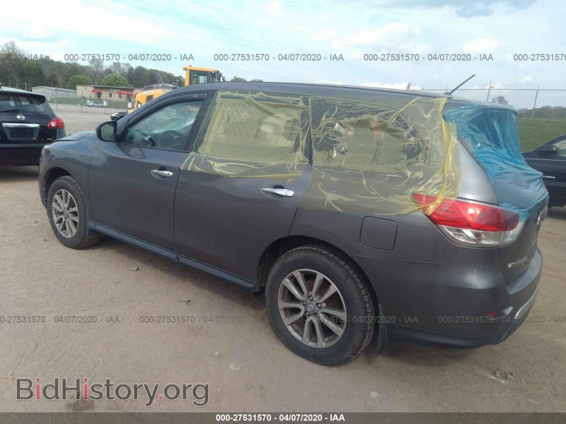 2015 NISSAN PATHFINDER - VIN: 5N1AR2MM9FC617368 - Фото 3
