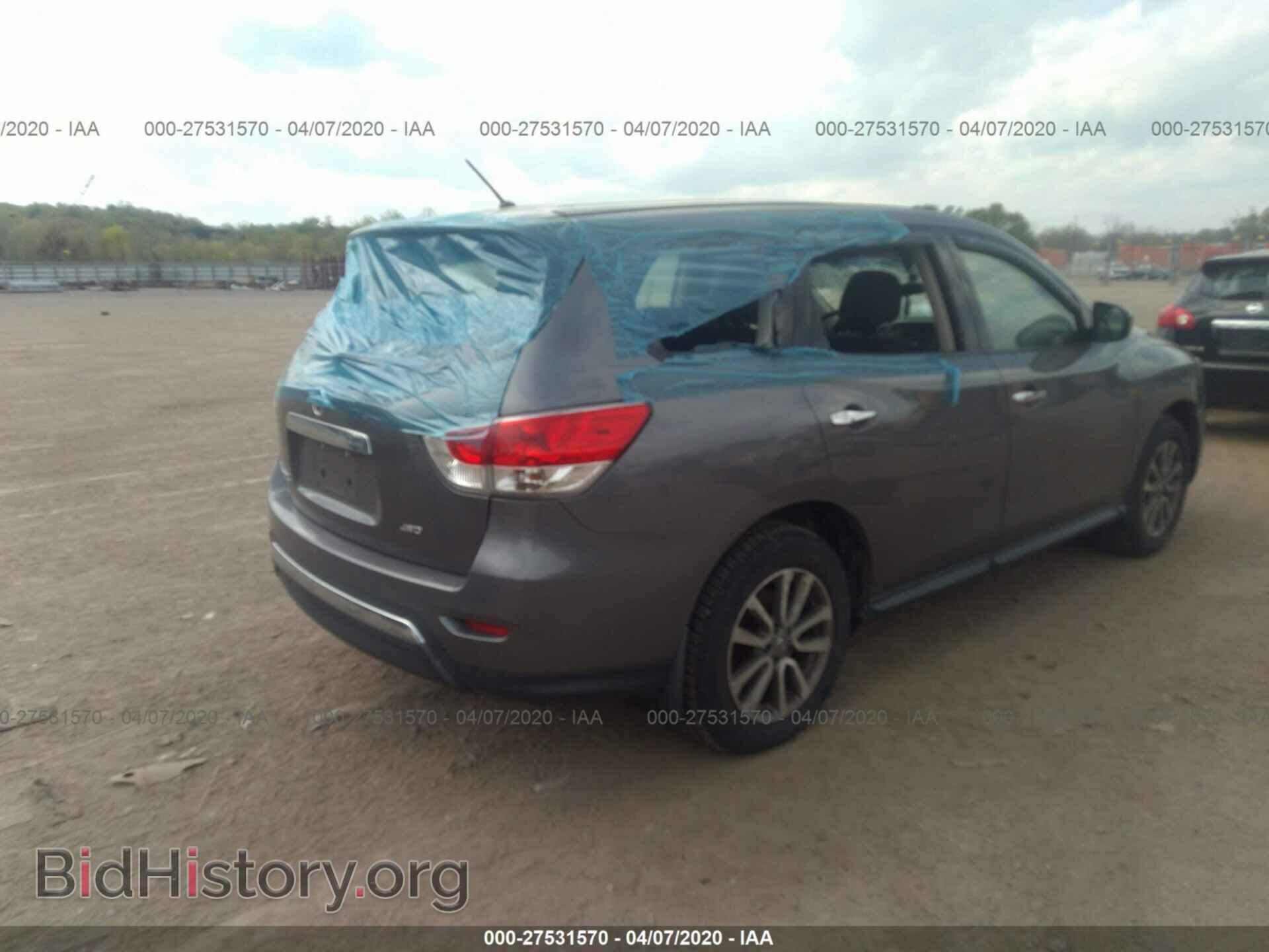 2015 NISSAN PATHFINDER - VIN: 5N1AR2MM9FC617368 - Фото 4