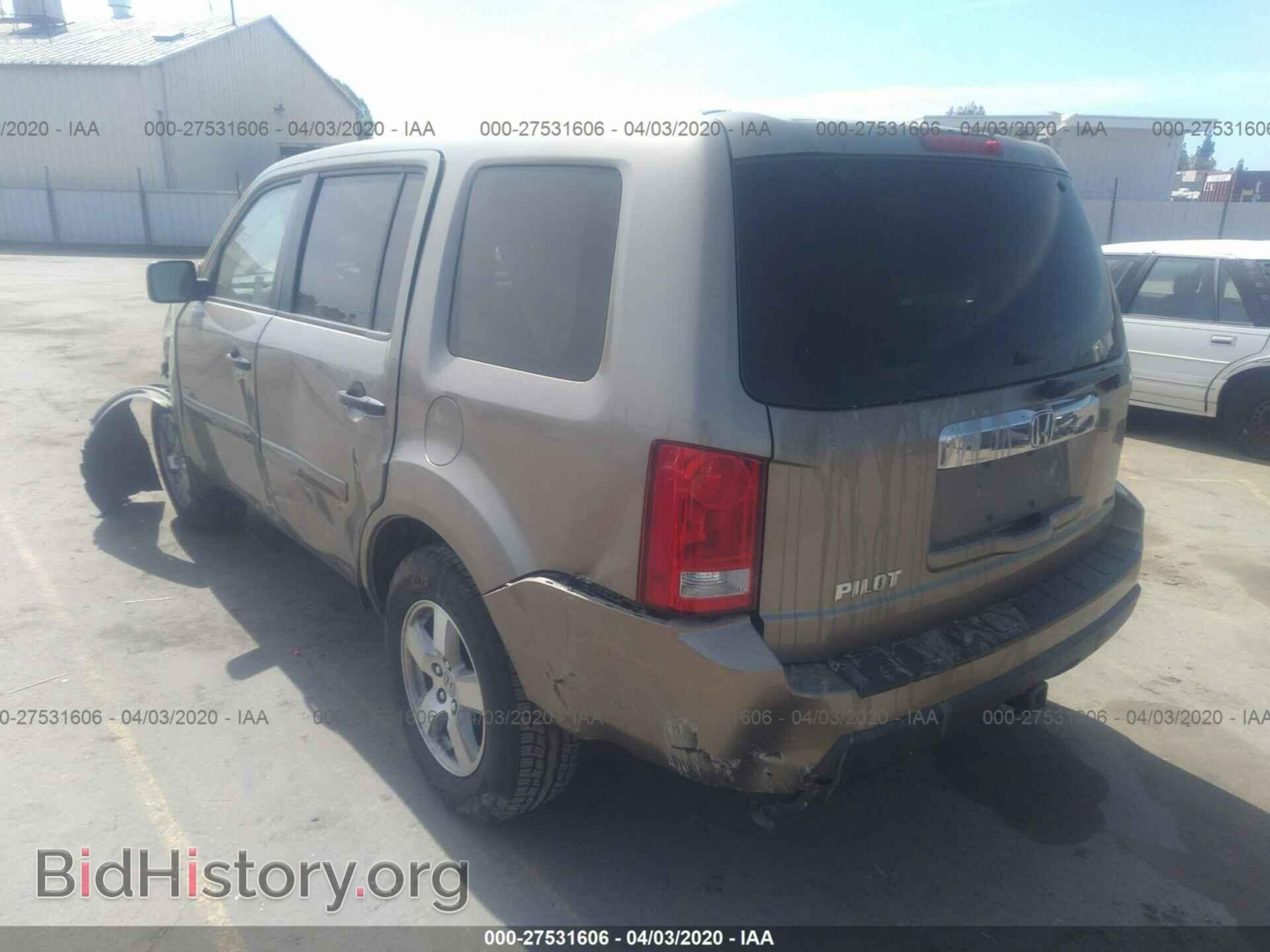 2011 HONDA PILOT - VIN: 5FNYF3H25BB044329 - Фото 3