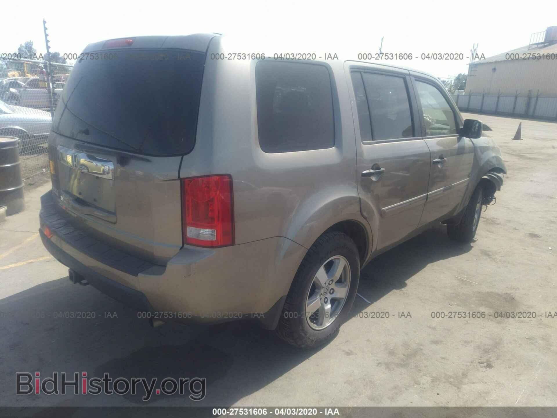 2011 HONDA PILOT - VIN: 5FNYF3H25BB044329 - Фото 4
