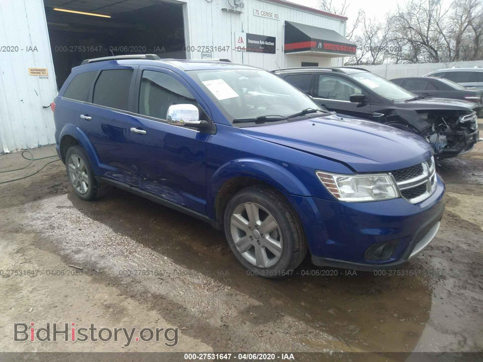 Фотография 3C4PDDFG7CT257548 - DODGE JOURNEY 2012