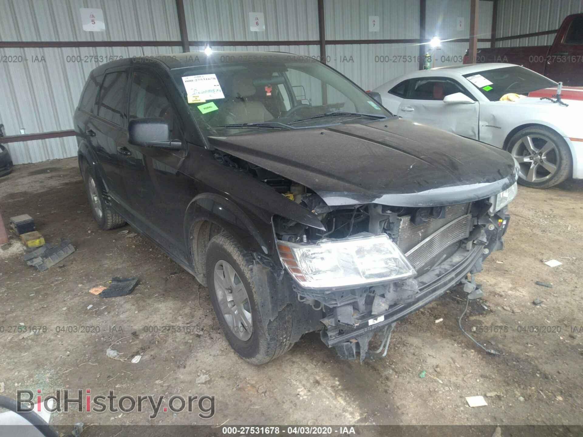 Photo 3C4PDCAB0CT204065 - DODGE JOURNEY 2012