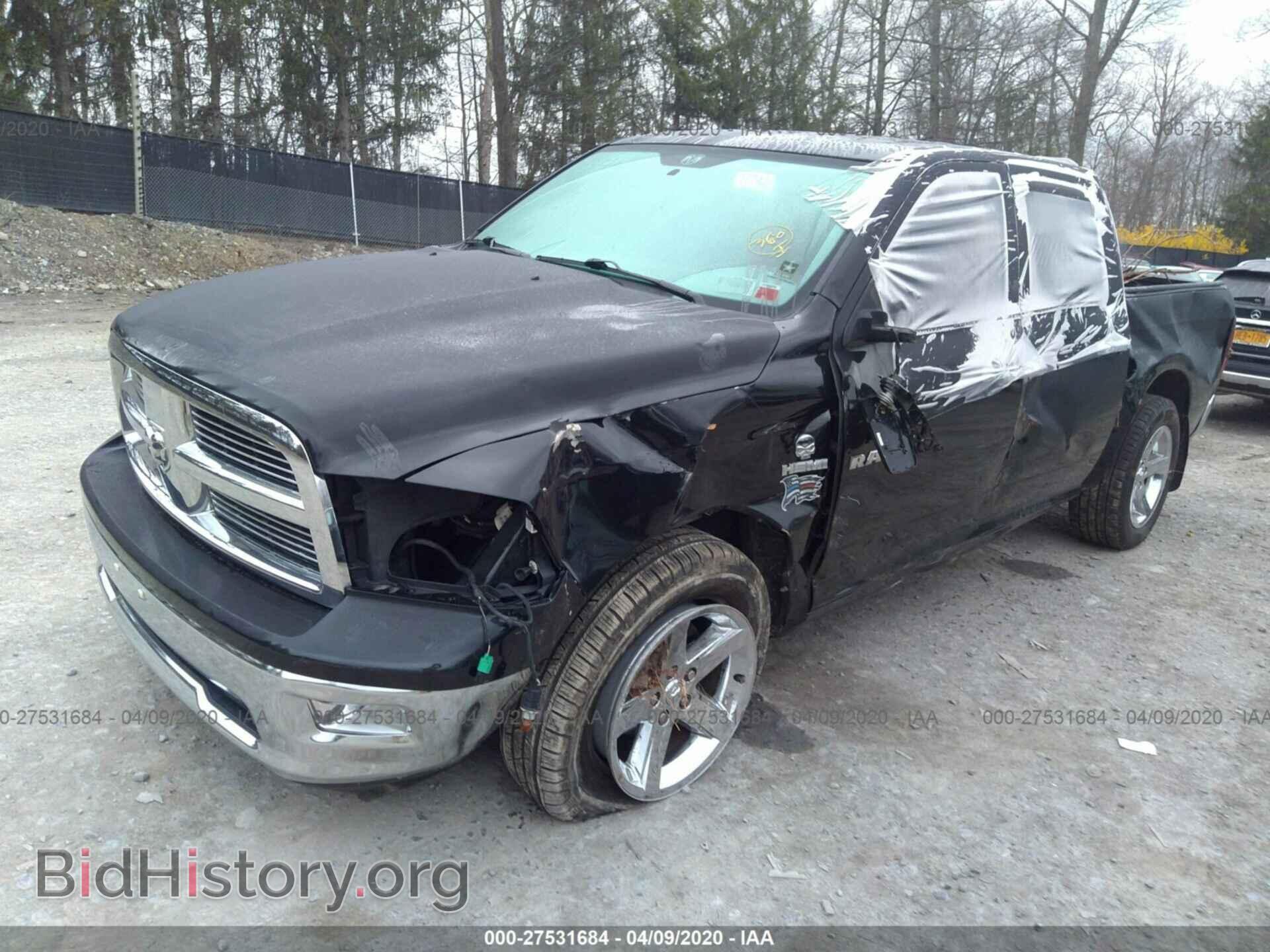 2010 DODGE RAM 1500 - VIN: 1D7RV1CT6AS100586 - Фото 2