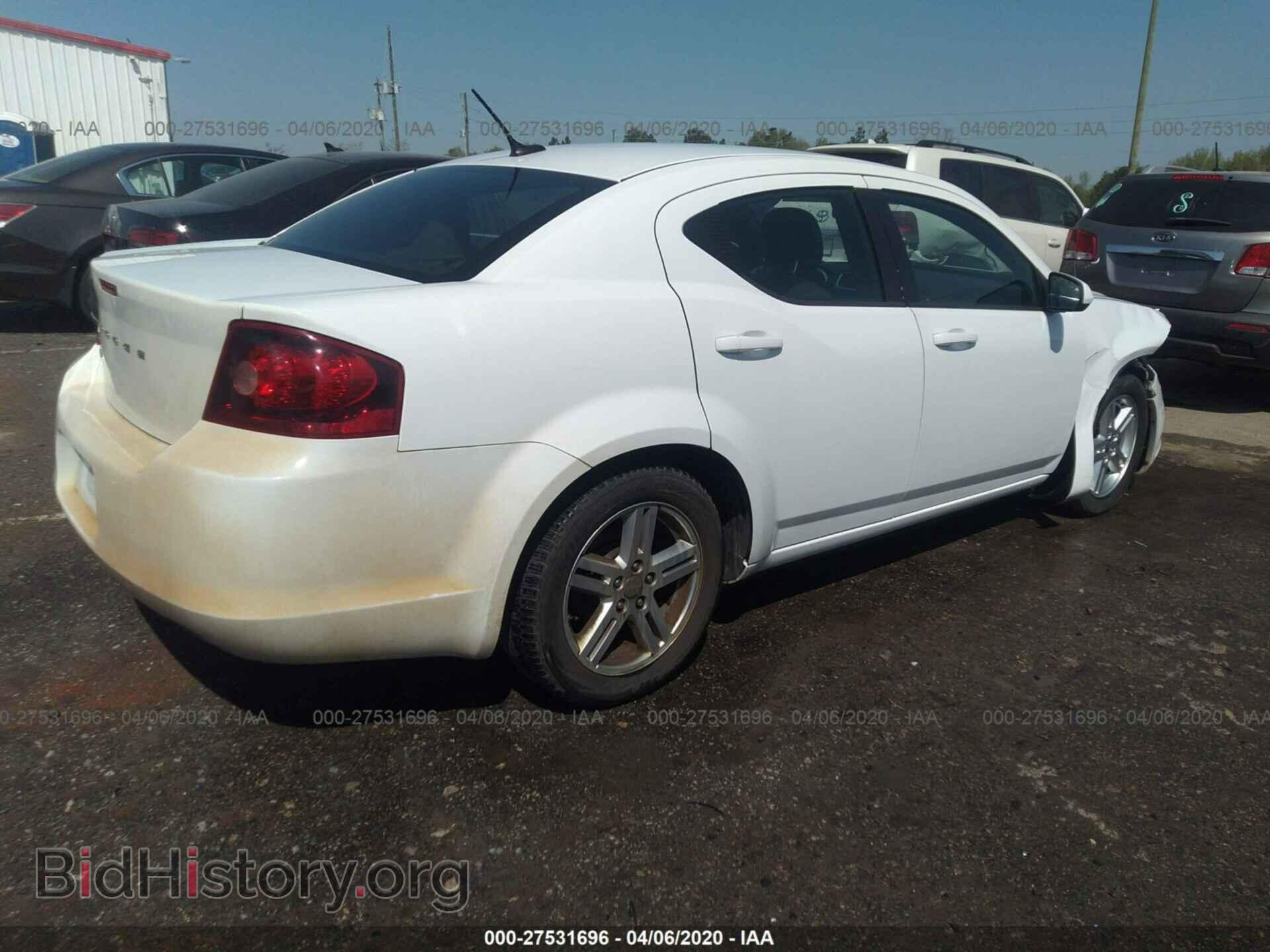 2011 DODGE AVENGER - VIN: 1B3BD1FB8BN565003 - Фото 4