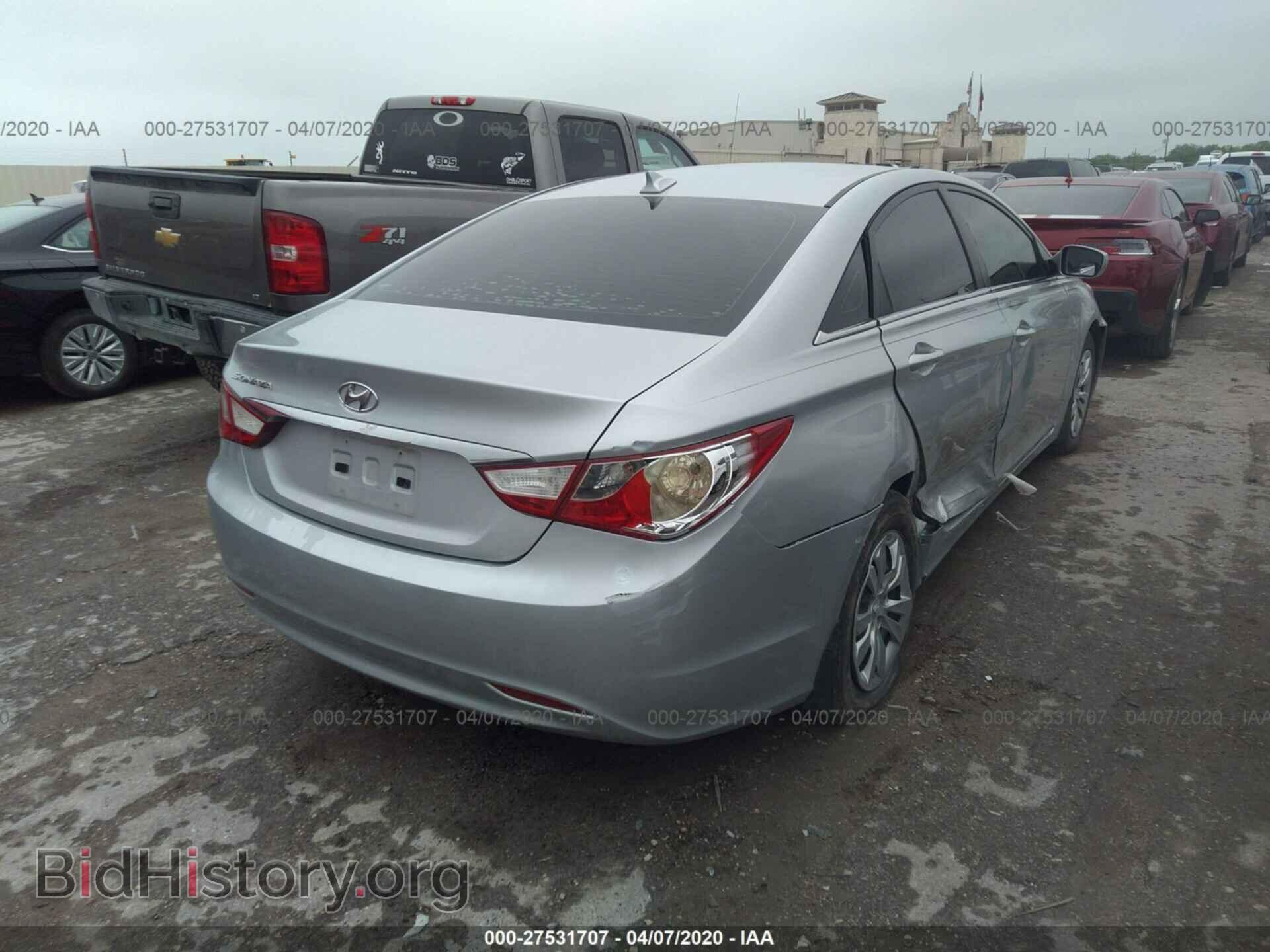 2012 HYUNDAI SONATA - VIN: 5NPEB4AC8CH385685 - Photo 4