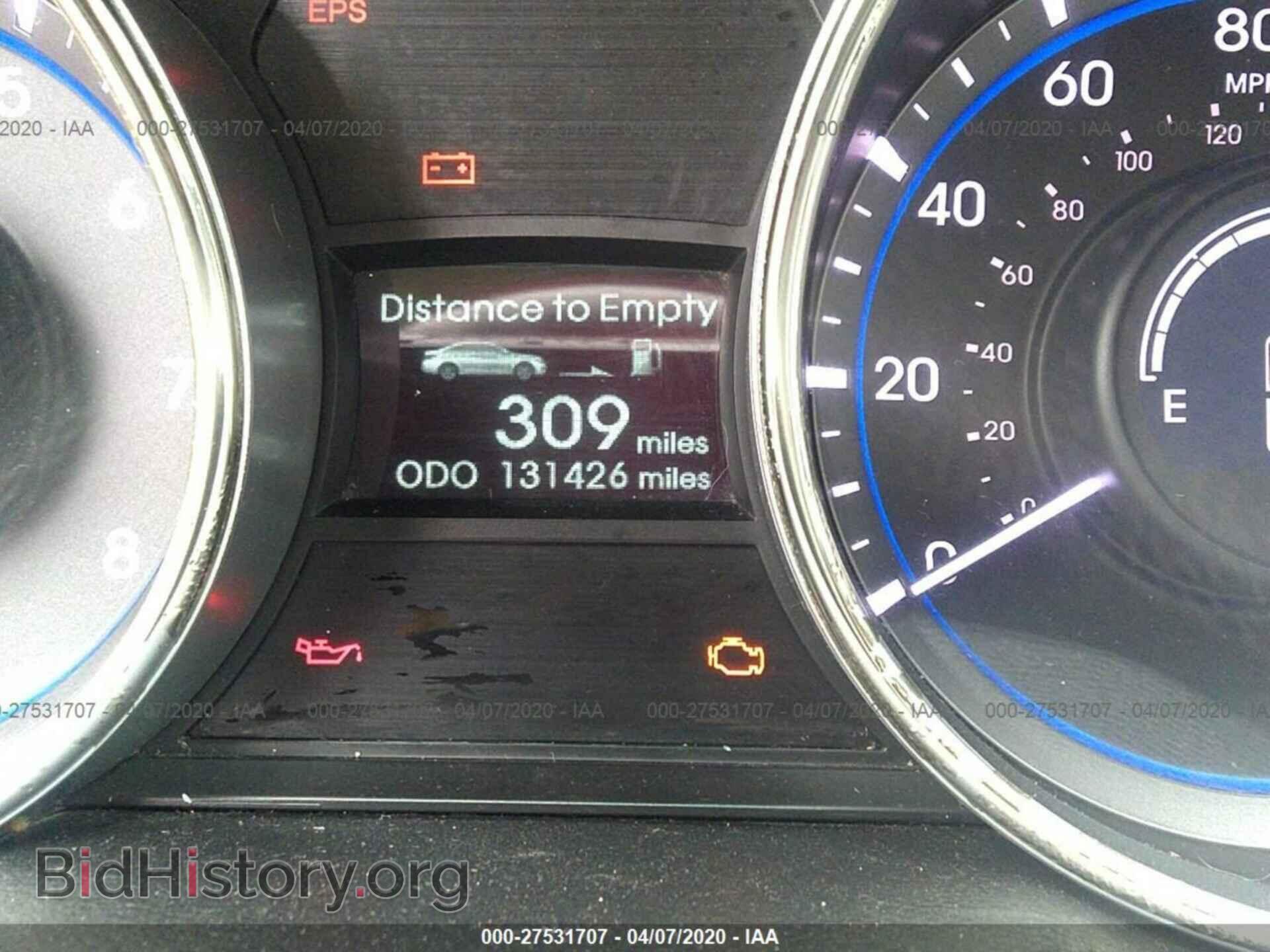 2012 HYUNDAI SONATA - VIN: 5NPEB4AC8CH385685 - Photo 7