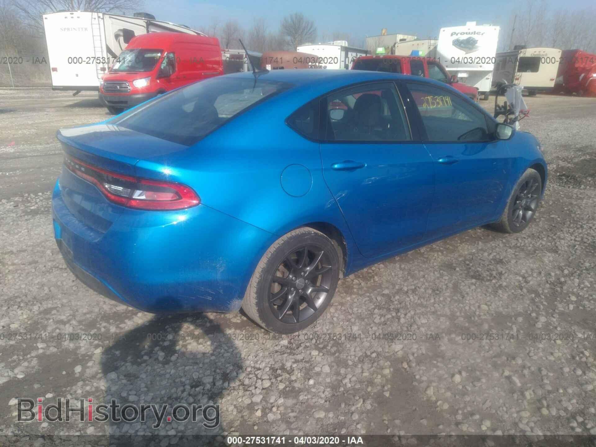 2016 DODGE DART - VIN: 1C3CDFAA3GD625530 - Фото 4