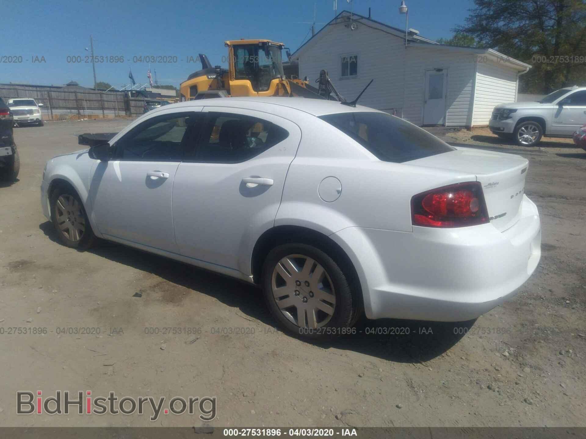 2013 DODGE AVENGER - VIN: 1C3CDZAG1DN753647 - Фото 3