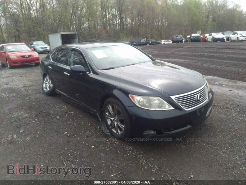 2008 Lexus LS 460 (VIN JTHBL46FX85057726) — фото 1 из 11, IAAI, повреждение: правый бок