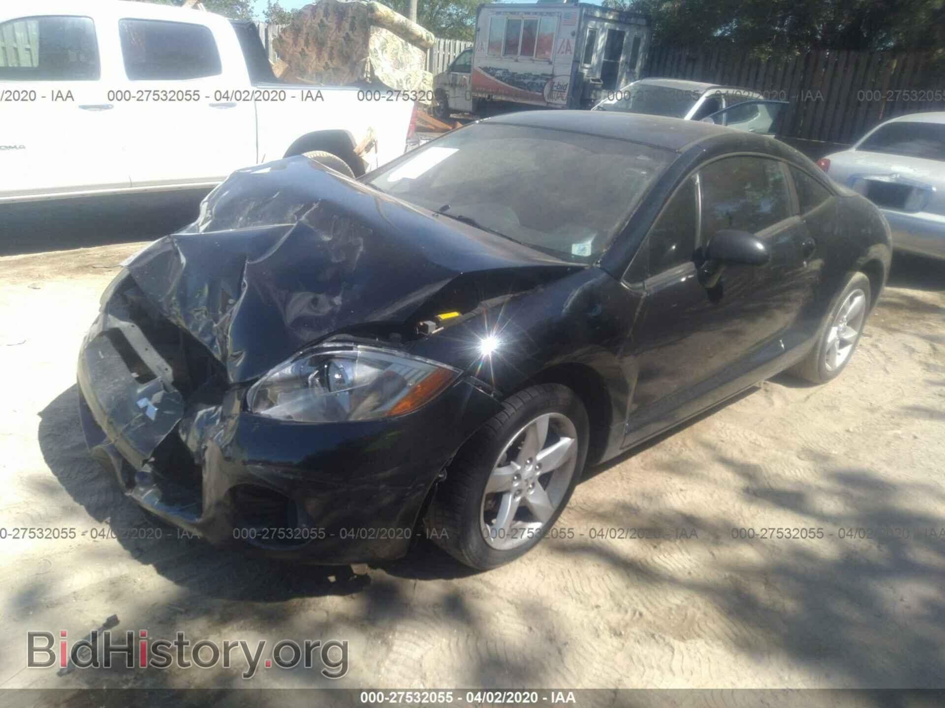 2007 MITSUBISHI ECLIPSE - VIN: 4A3AK24F07E027573 - Photo 2