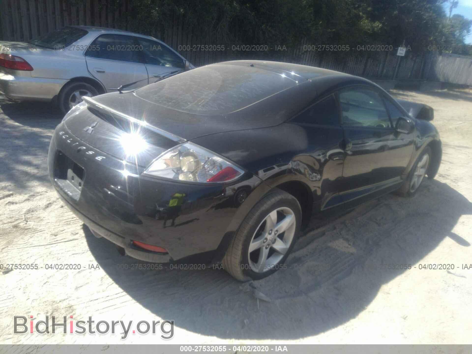 2007 MITSUBISHI ECLIPSE - VIN: 4A3AK24F07E027573 - Photo 4