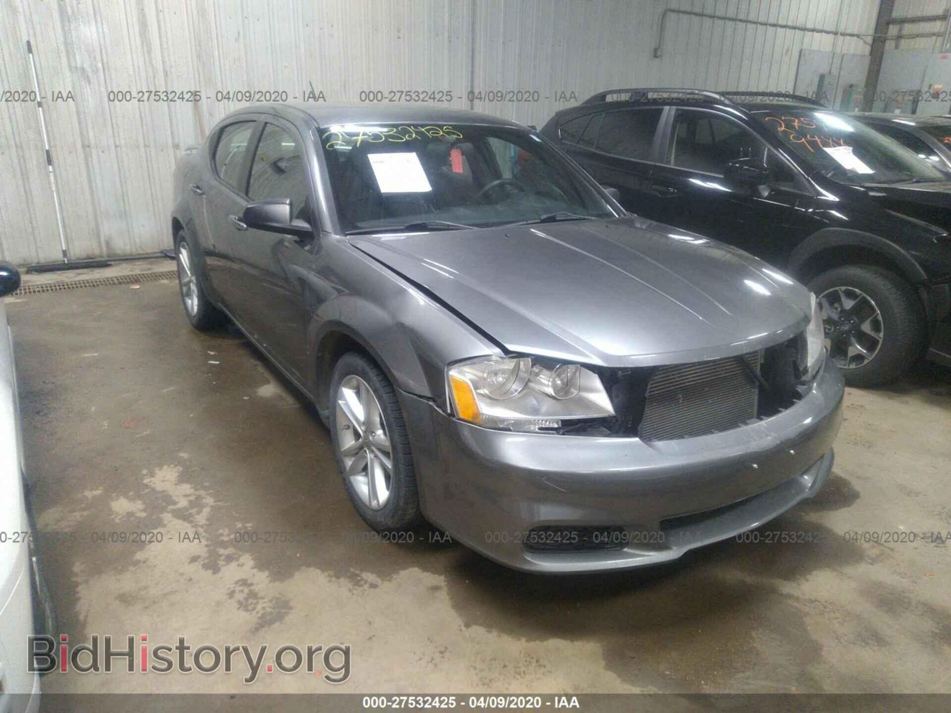 Photo 1C3CDZAG1DN519637 - DODGE AVENGER 2013