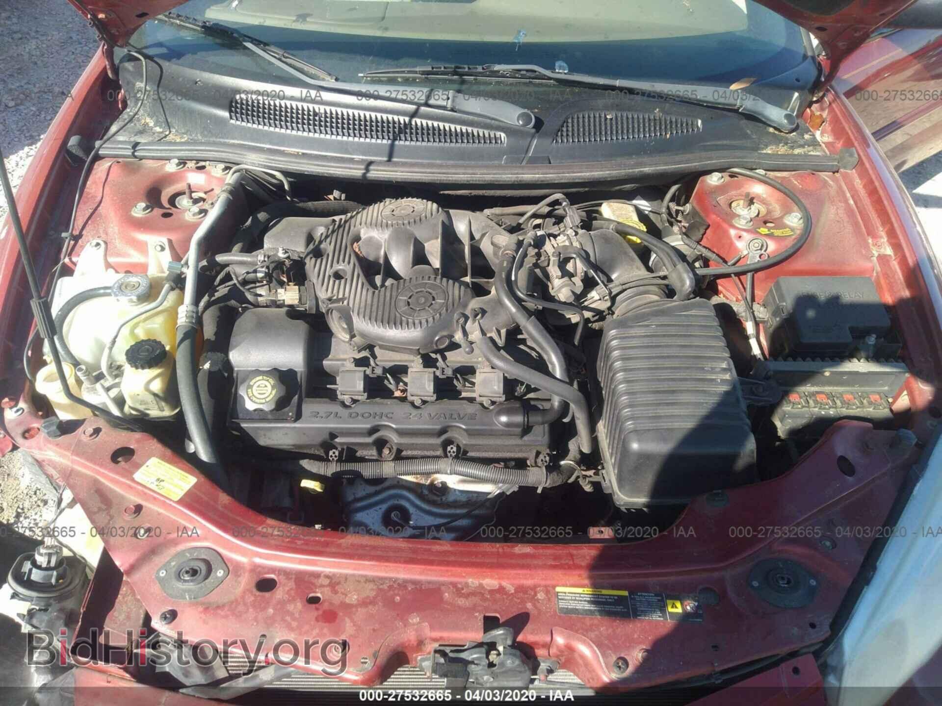 2004 CHRYSLER SEBRING - VIN: 1C3EL55R14N252869 - Фото 10