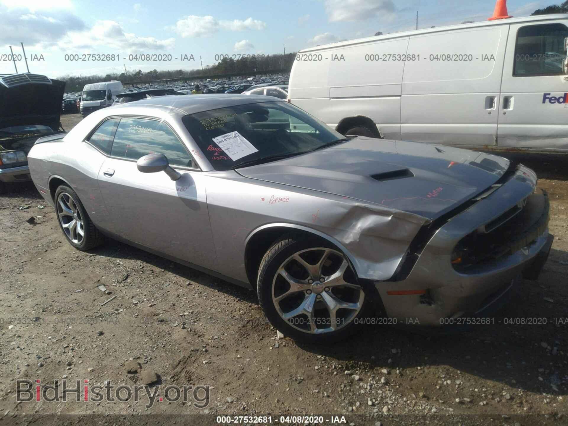 Photo 2C3CDZAG4GH234623 - DODGE CHALLENGER 2016