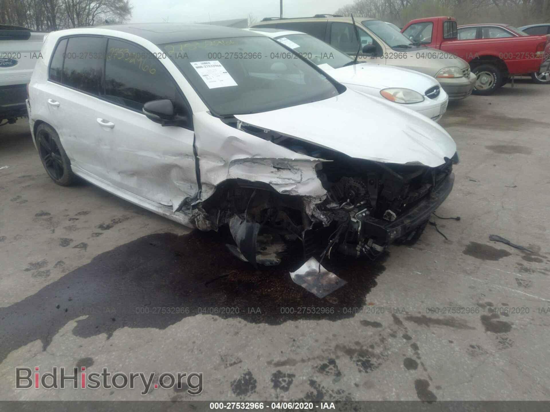 Photo WVWPF7AJ4CW314104 - VOLKSWAGEN GOLF 2012