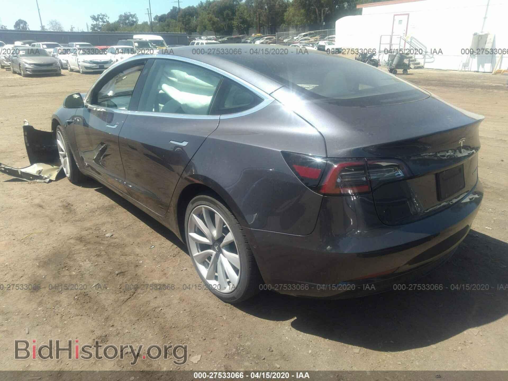 2018 TESLA MODEL 3 - VIN: 5YJ3E1EB9JF188650 - Фото 3