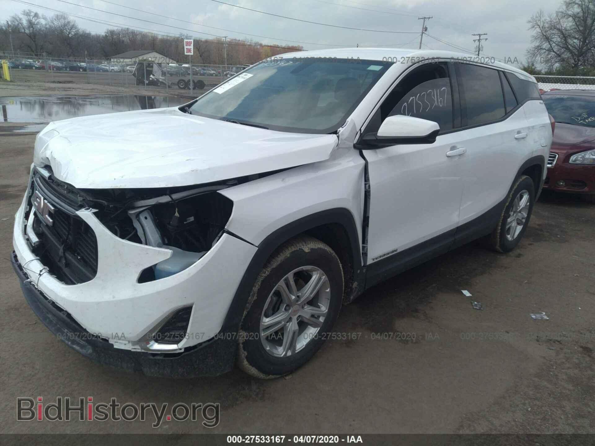 2019 GMC TERRAIN - VIN: 3GKALMEV2KL106211 - Фото 2