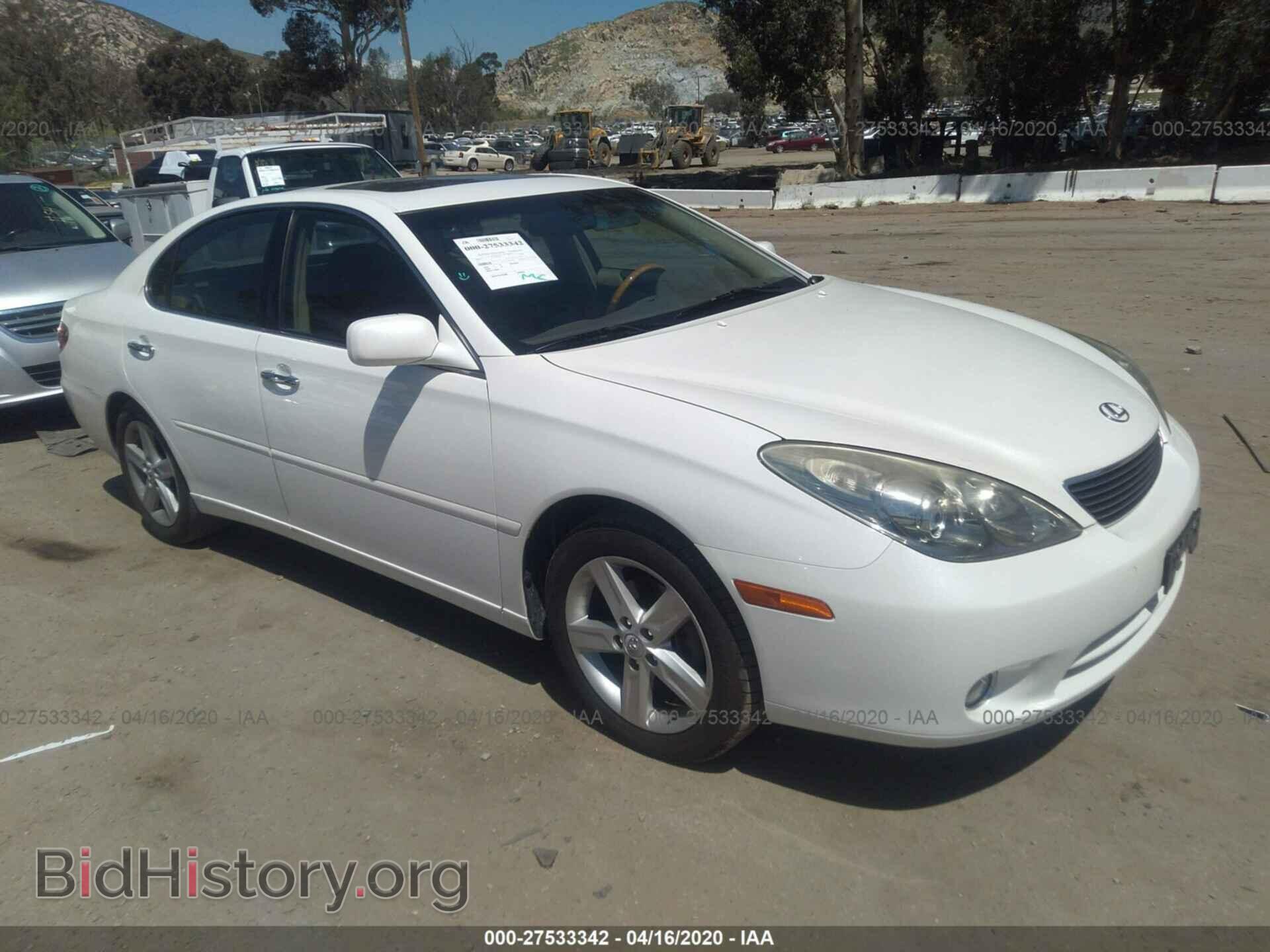 Photo JTHBA30G655102903 - LEXUS ES 2005
