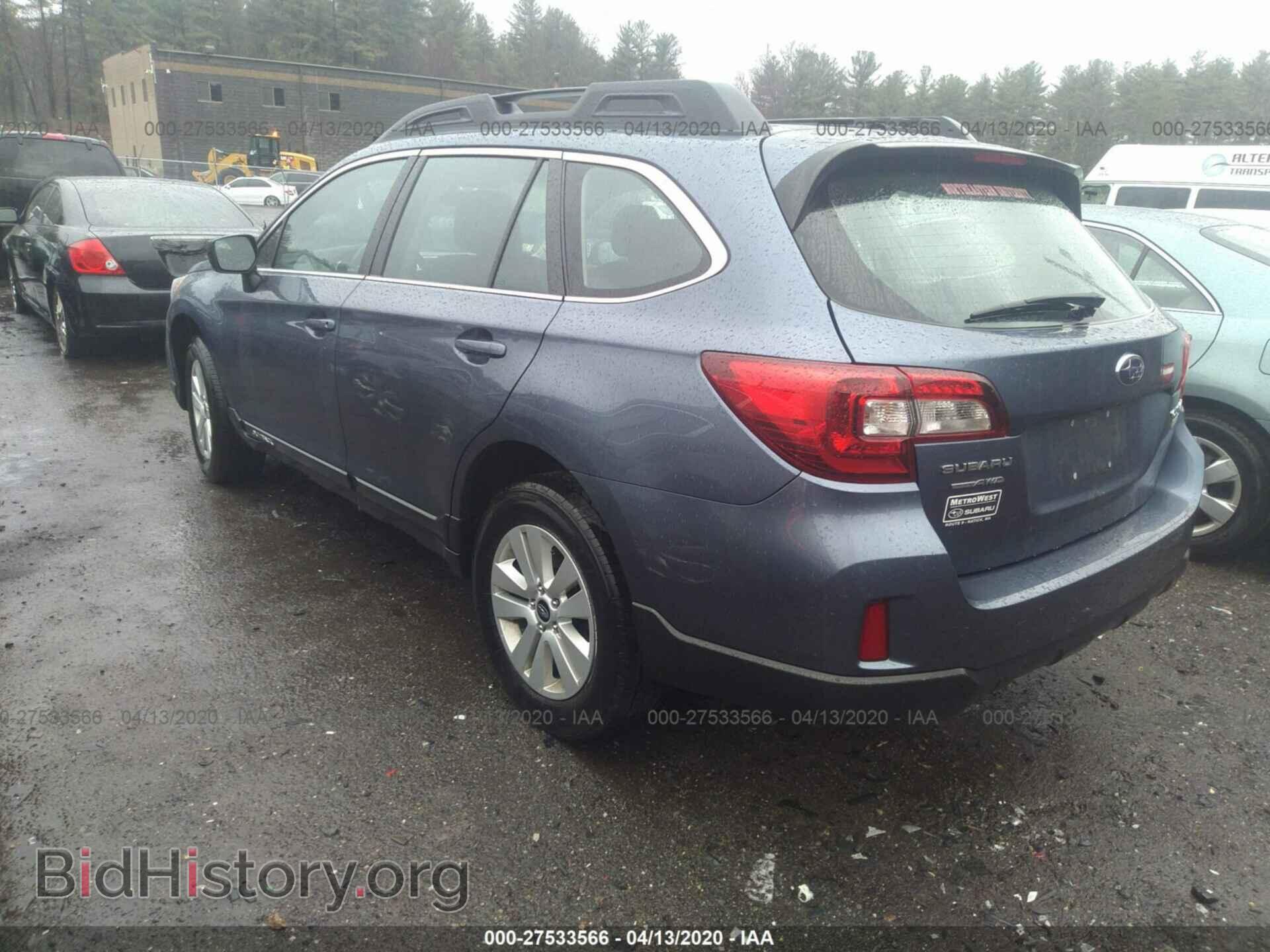 2017 SUBARU OUTBACK - VIN: 4S4BSAACXH3368371 - Фото 3