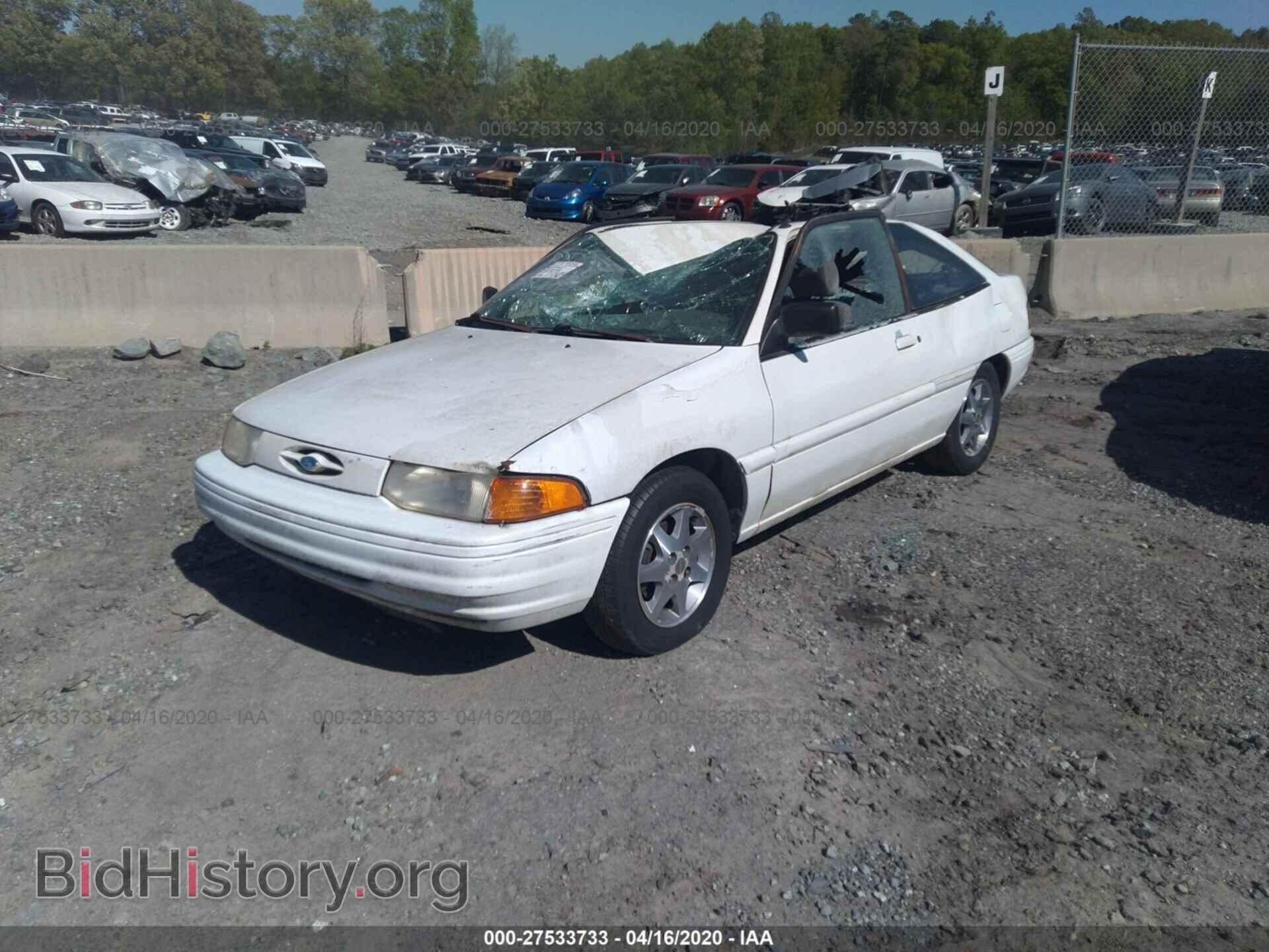 1996 FORD ESCORT - VIN: 3FASP11JXTR137541 - Фото 2